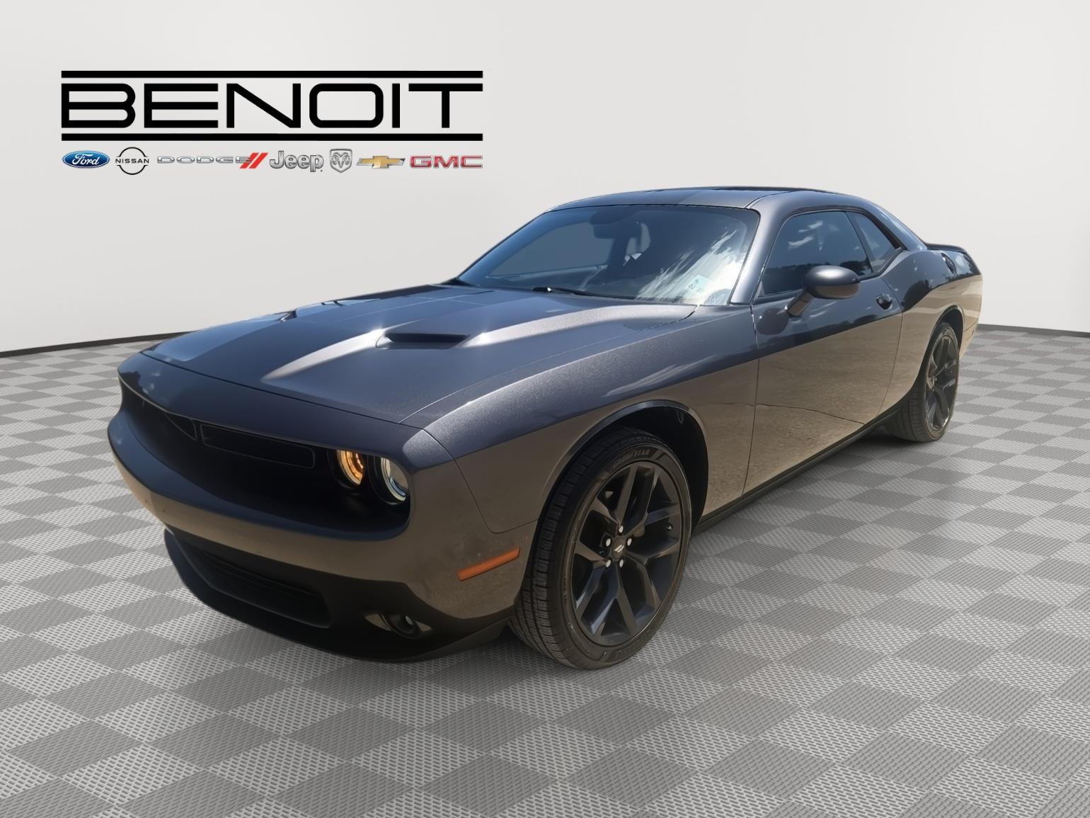 Destroyer Gray Clearcoat 2023 Dodge Challenger Coupe Rear-Wheel Drive 8-Speed Automatic