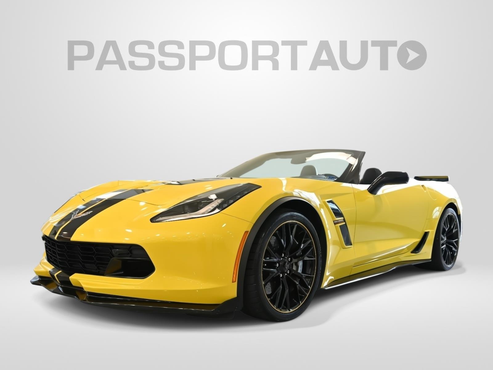 Corvette Racing Yellow Tintcoat 2019 Chevrolet Corvette Grand Sport 3LT Convertible RWD Convertible Rear-Wheel Drive 8-Speed Automatic