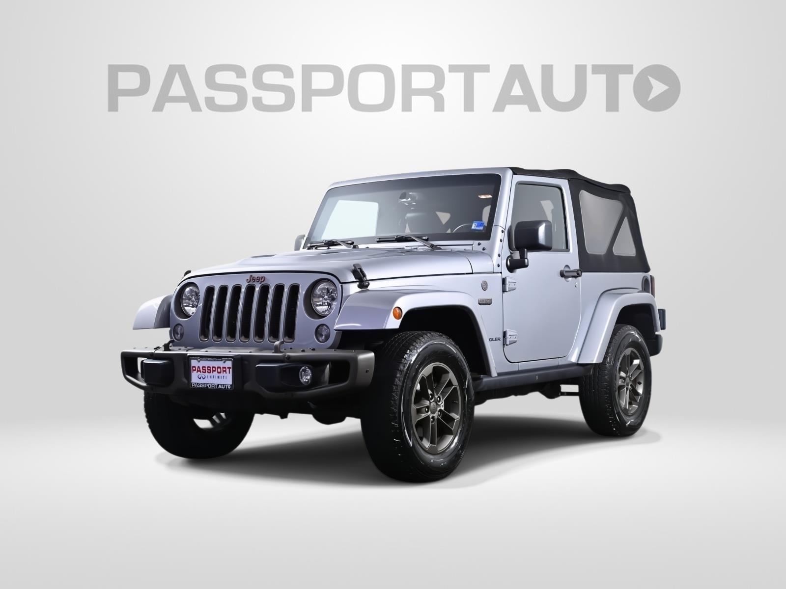 Billet Silver Metallic Clearcoat 2016 Jeep Wrangler Sahara 75th Anniversary 4WD SUV / Crossover Four-Wheel Drive 5-Speed Automatic