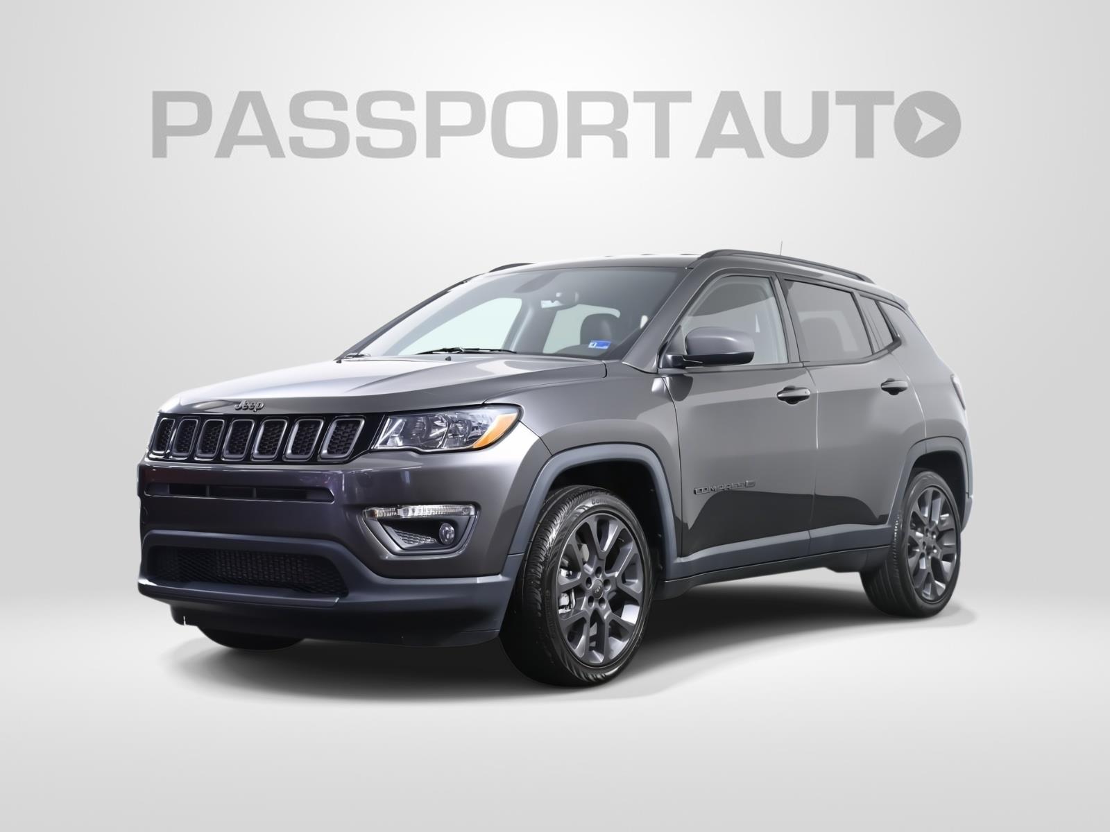Gray (Granite Crystal Metallic Clearcoat) 2021 Jeep Compass 80th Anniversary Edition FWD SUV / Crossover Front-Wheel Drive 6-Speed Automatic