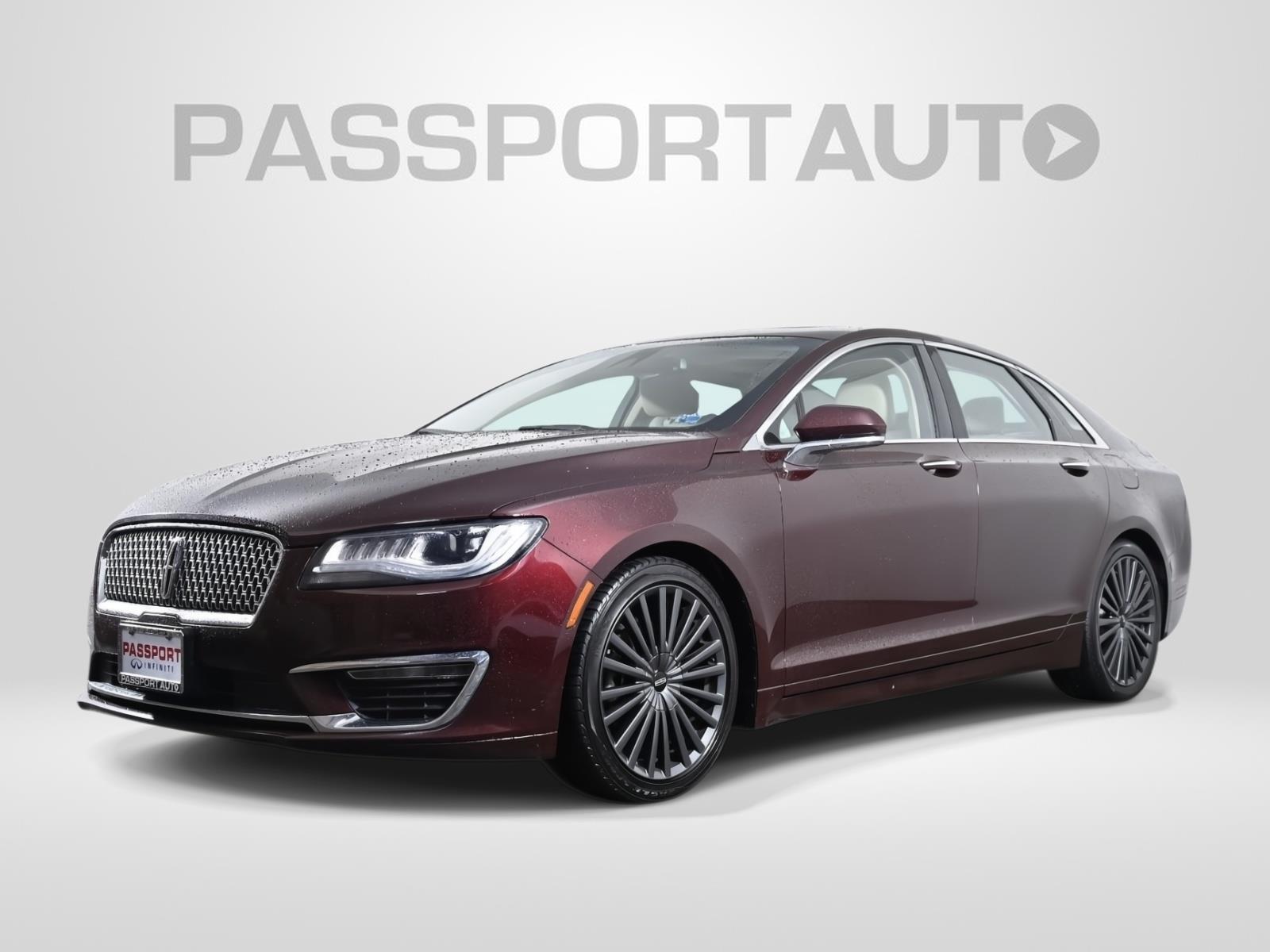Red (Burgundy Velvet Metallic Tinted Clearcoat) 2018 Lincoln MKZ Sedan All-Wheel Drive 6-Speed Automatic