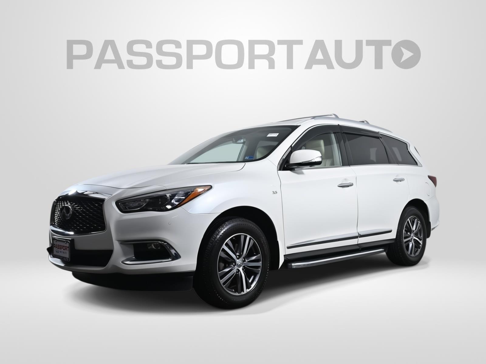 Majestic White 2018 INFINITI QX60 SUV / Crossover All-Wheel Drive Continuously Variable Transmission
