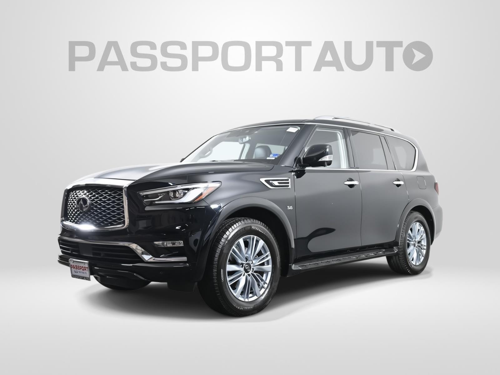 Black Obsidian 2019 INFINITI QX80 SUV / Crossover All-Wheel Drive Automatic