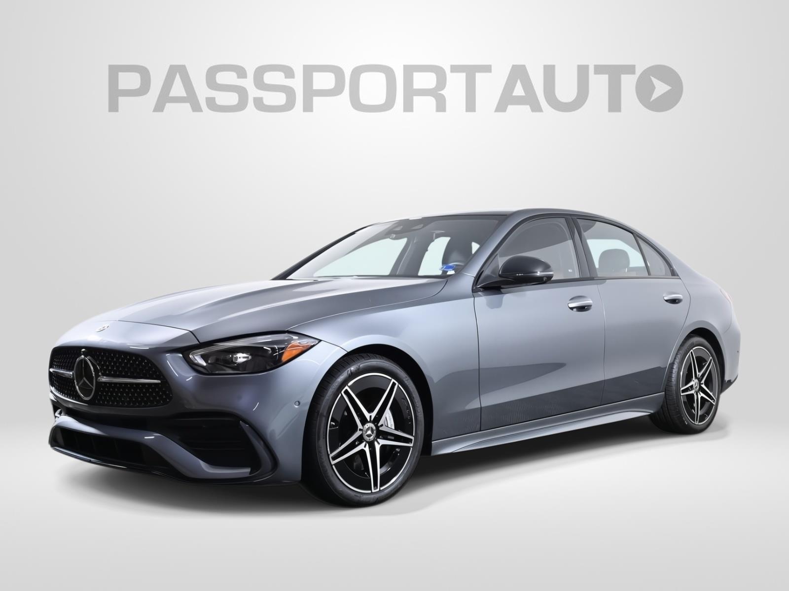Gray 2024 Mercedes-Benz C-Class Sedan All-Wheel Drive