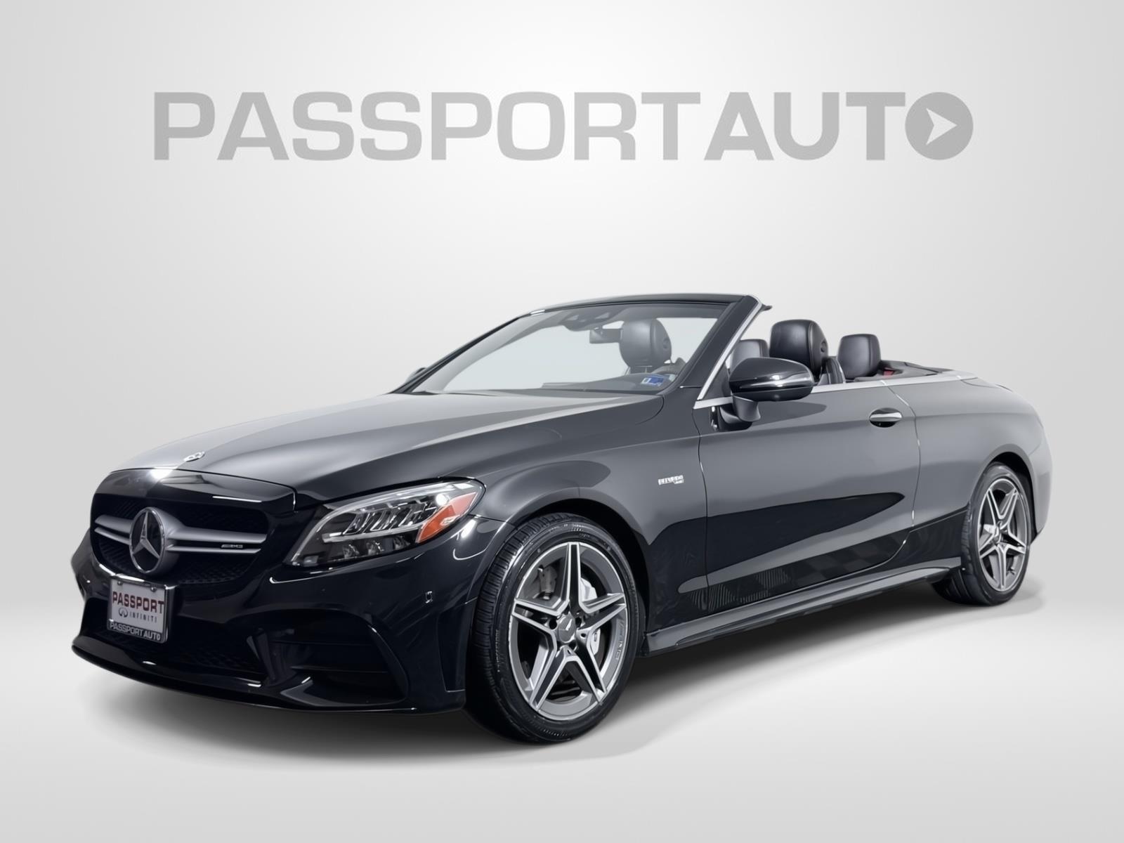 Obsidian Black Metallic 2020 Mercedes-Benz C-Class Convertible All-Wheel Drive Automatic