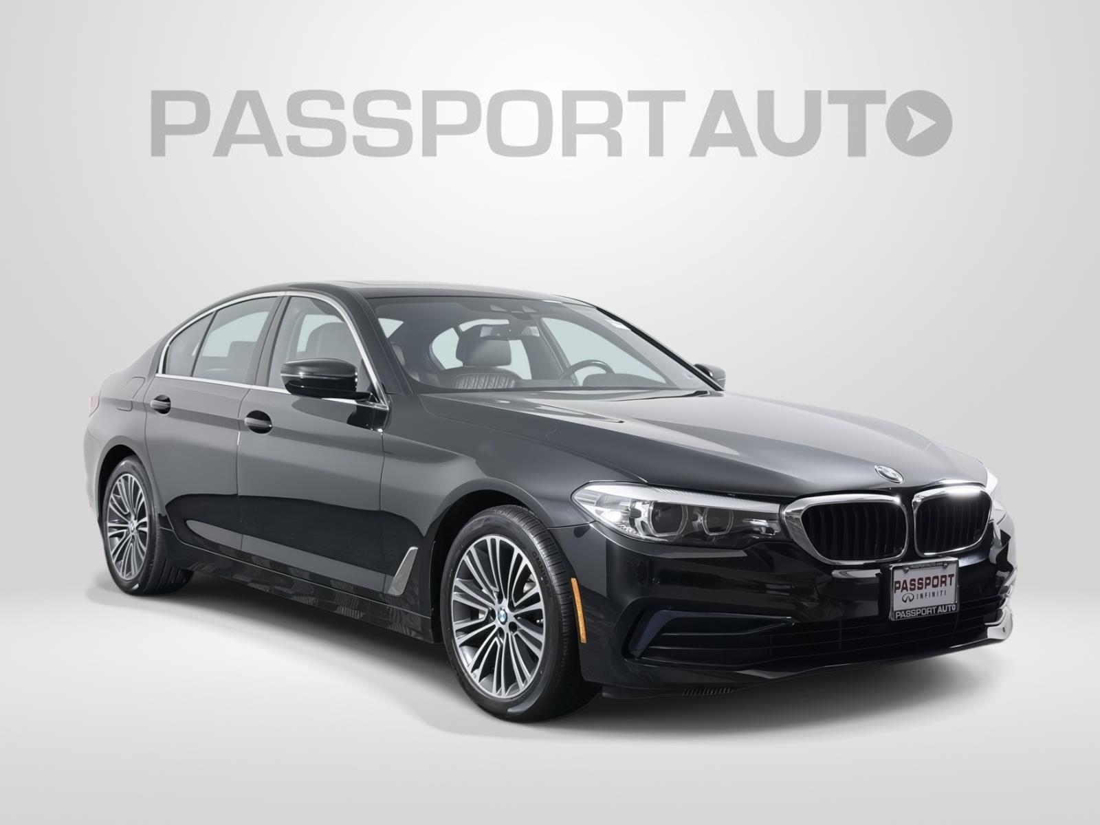 Jet Black 2019 BMW 5 Series Sedan All-Wheel Drive Automatic