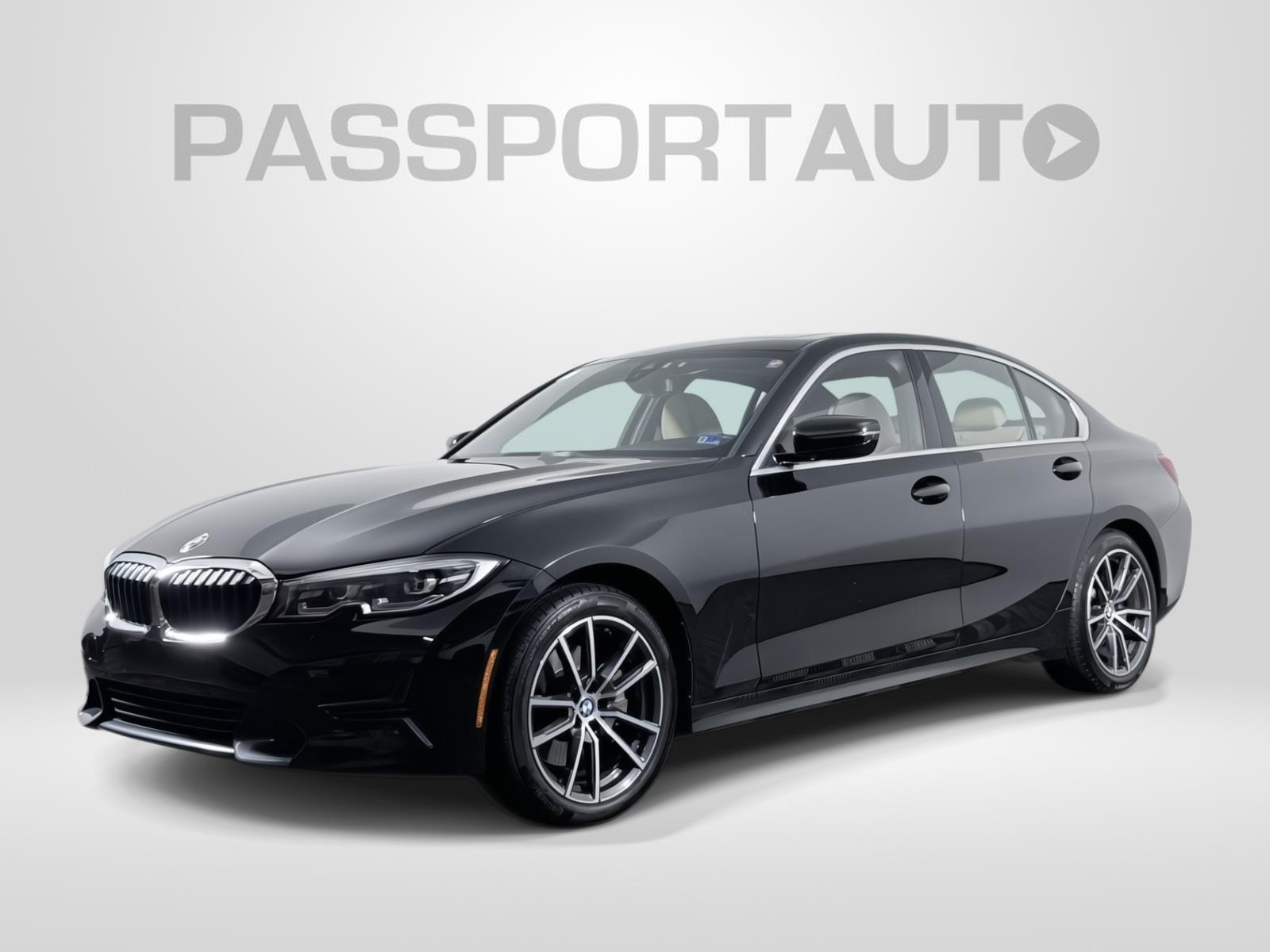 Jet Black 2021 BMW 3 Series Sedan All-Wheel Drive Automatic