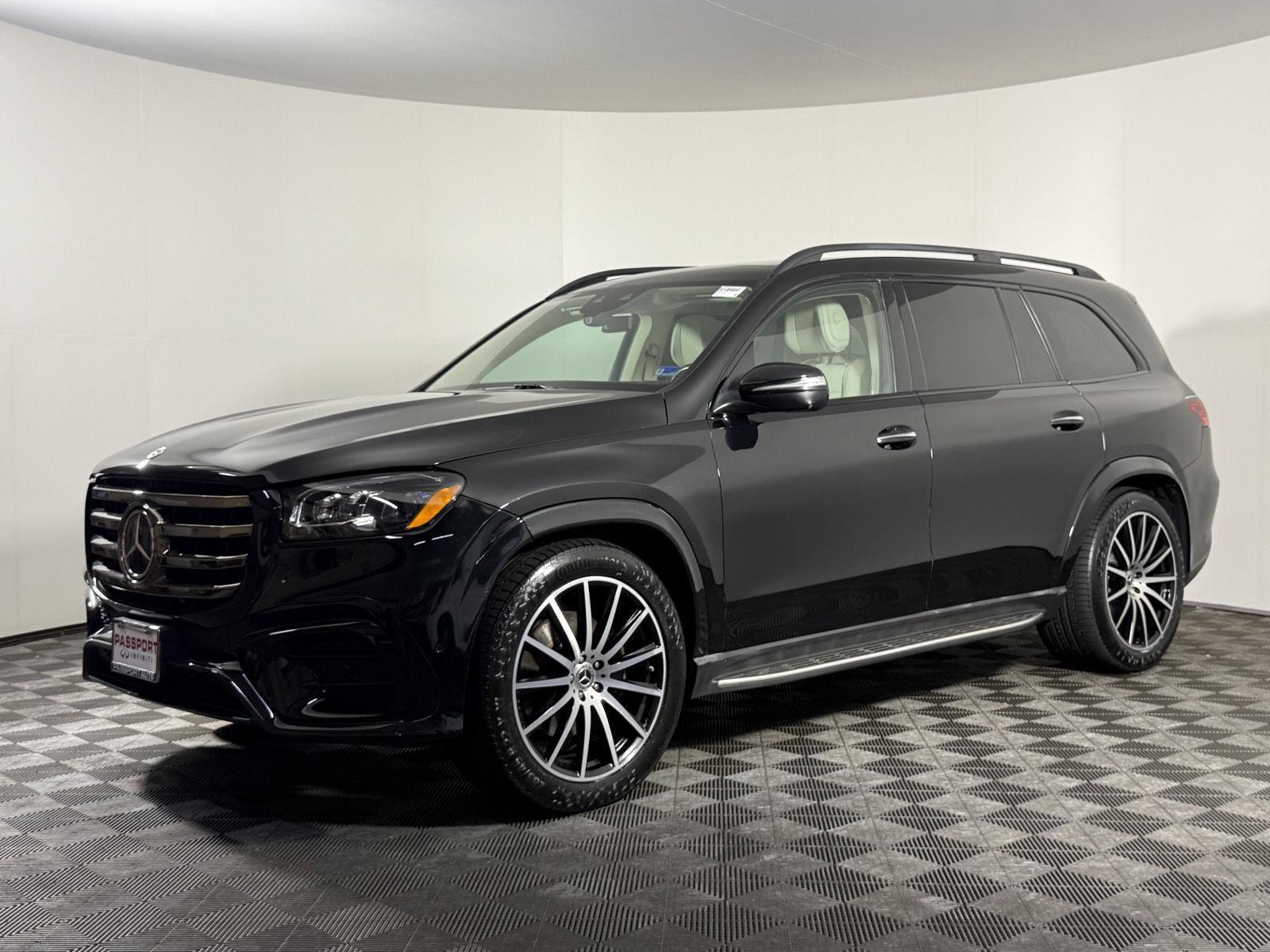 Obsidian Black Metallic 2024 Mercedes-Benz GLS SUV / Crossover All-Wheel Drive Automatic