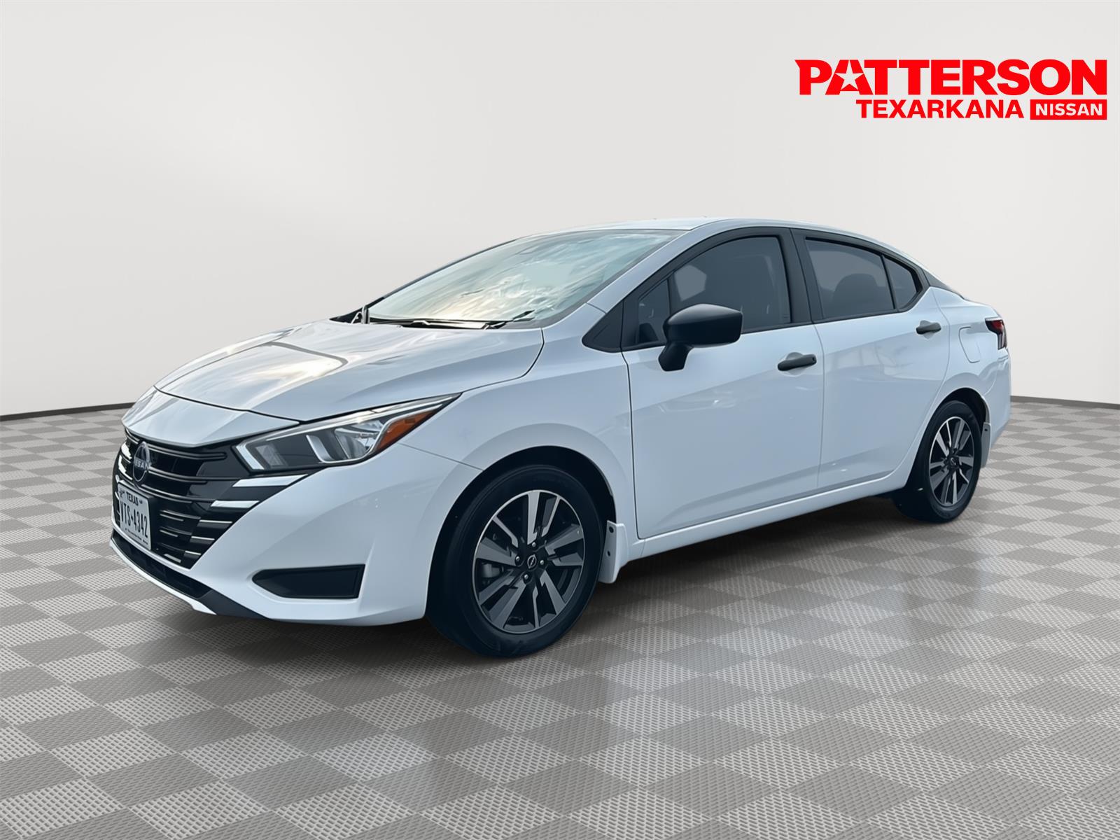 White (Fresh Powder) 2024 Nissan Versa S FWD Sedan Front-Wheel Drive Continuously Variable Transmission