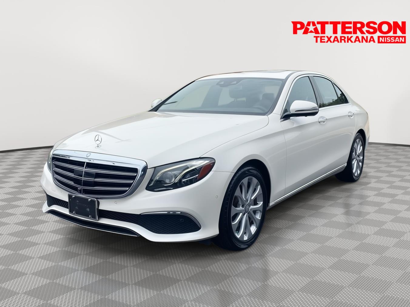 Polar White 2017 Mercedes-Benz E-Class E 300 Sedan Rear-Wheel Drive Automatic