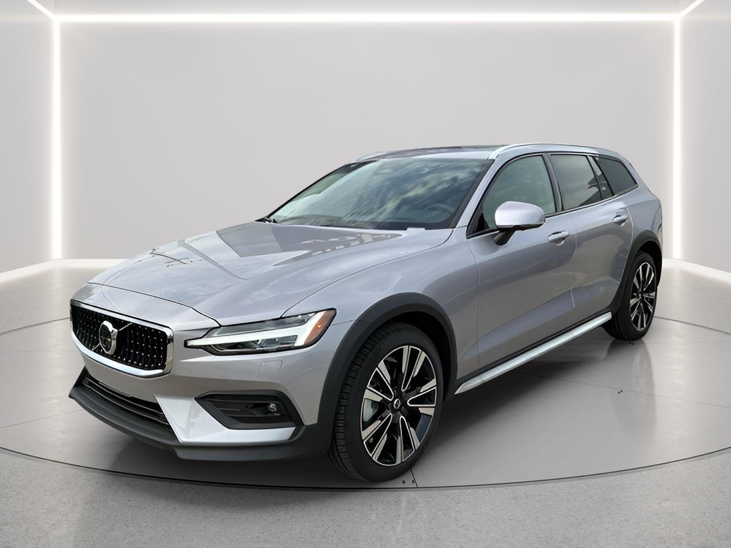 Aurora Silver 2026 Volvo V60 Wagon All-Wheel Drive Automatic