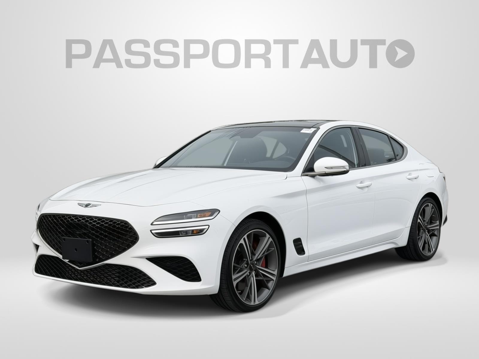 Alta White 2025 Genesis G70 Sedan Rear-Wheel Drive Automatic