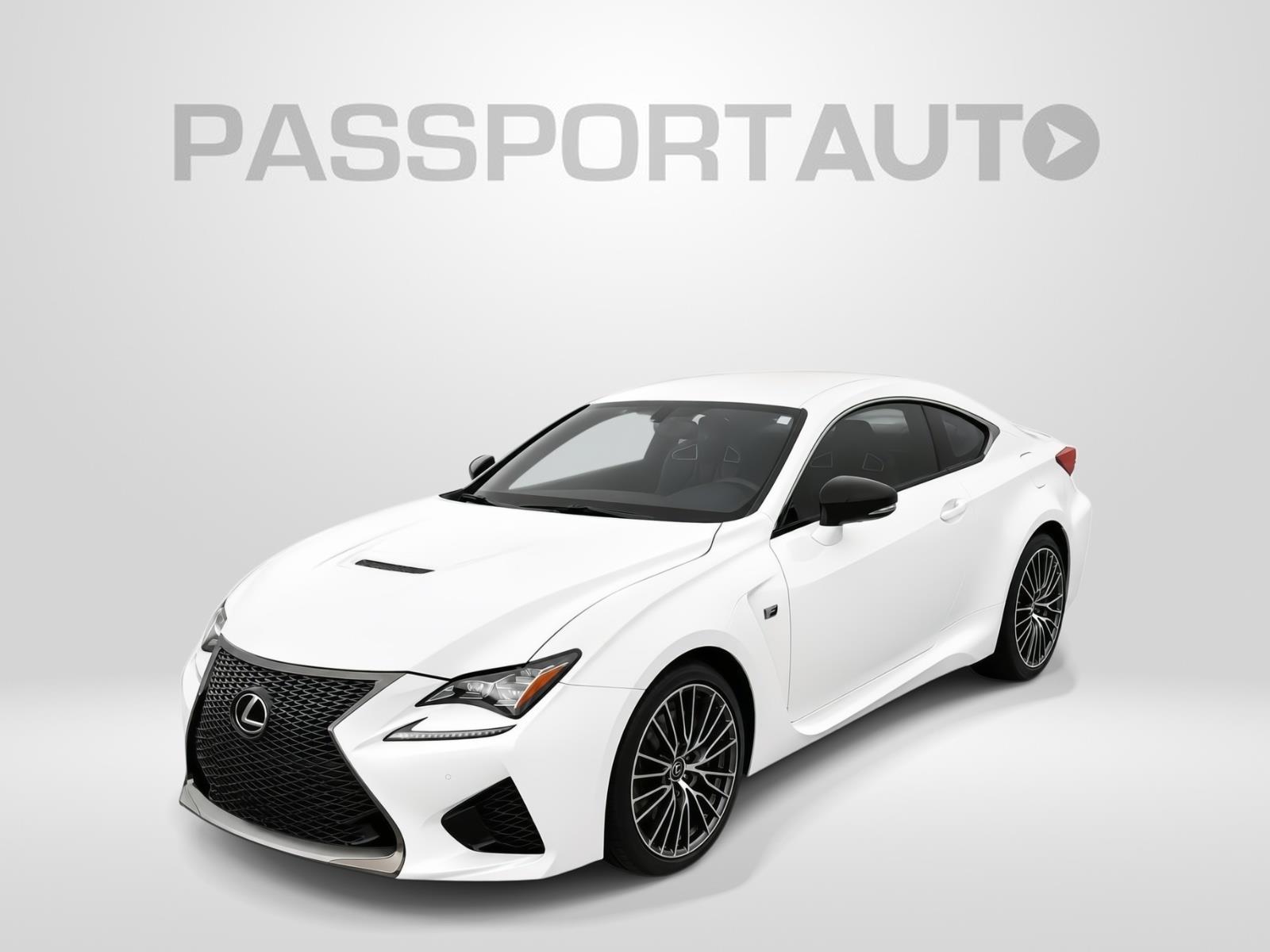 Ultra White 2015 Lexus RC F Coupe Rear-Wheel Drive Automatic