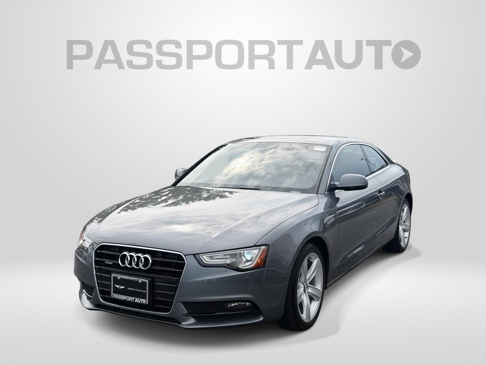 Monsoon Gray Metallic 2014 Audi A5 Coupe All-Wheel Drive Automatic