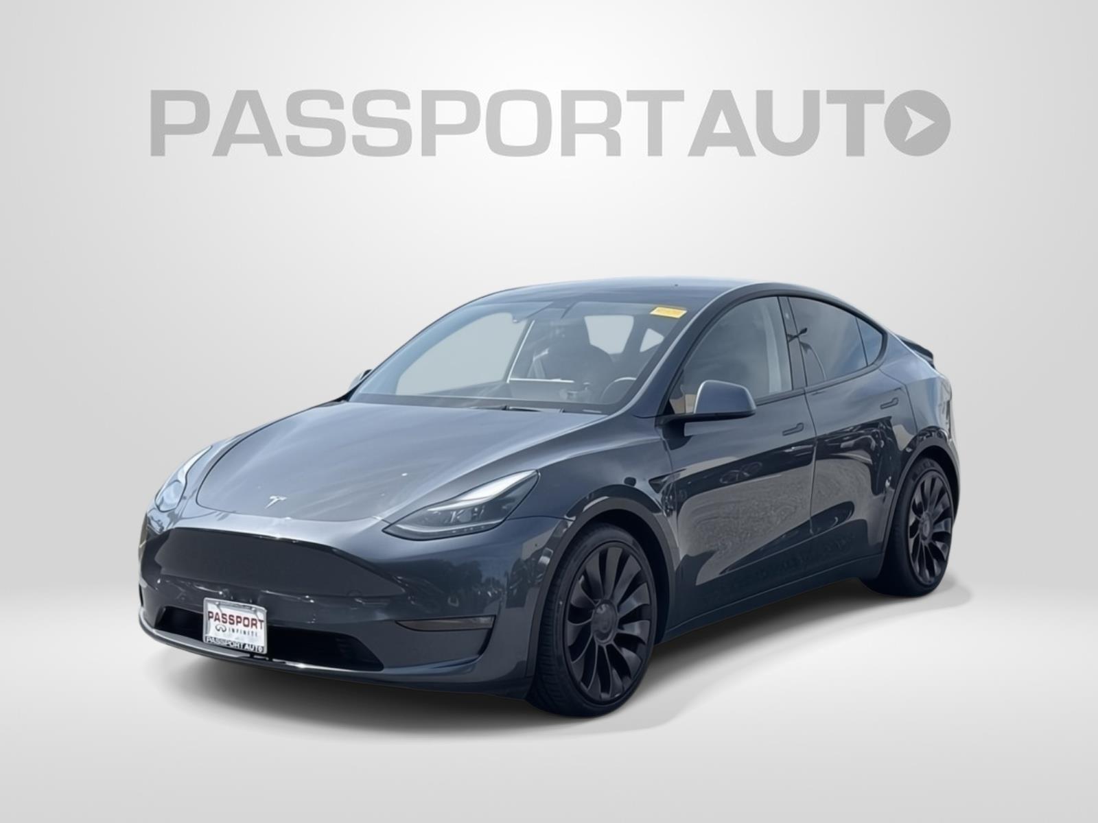 Solid Black 2022 Tesla Model Y SUV / Crossover All-Wheel Drive 1-Speed Automatic