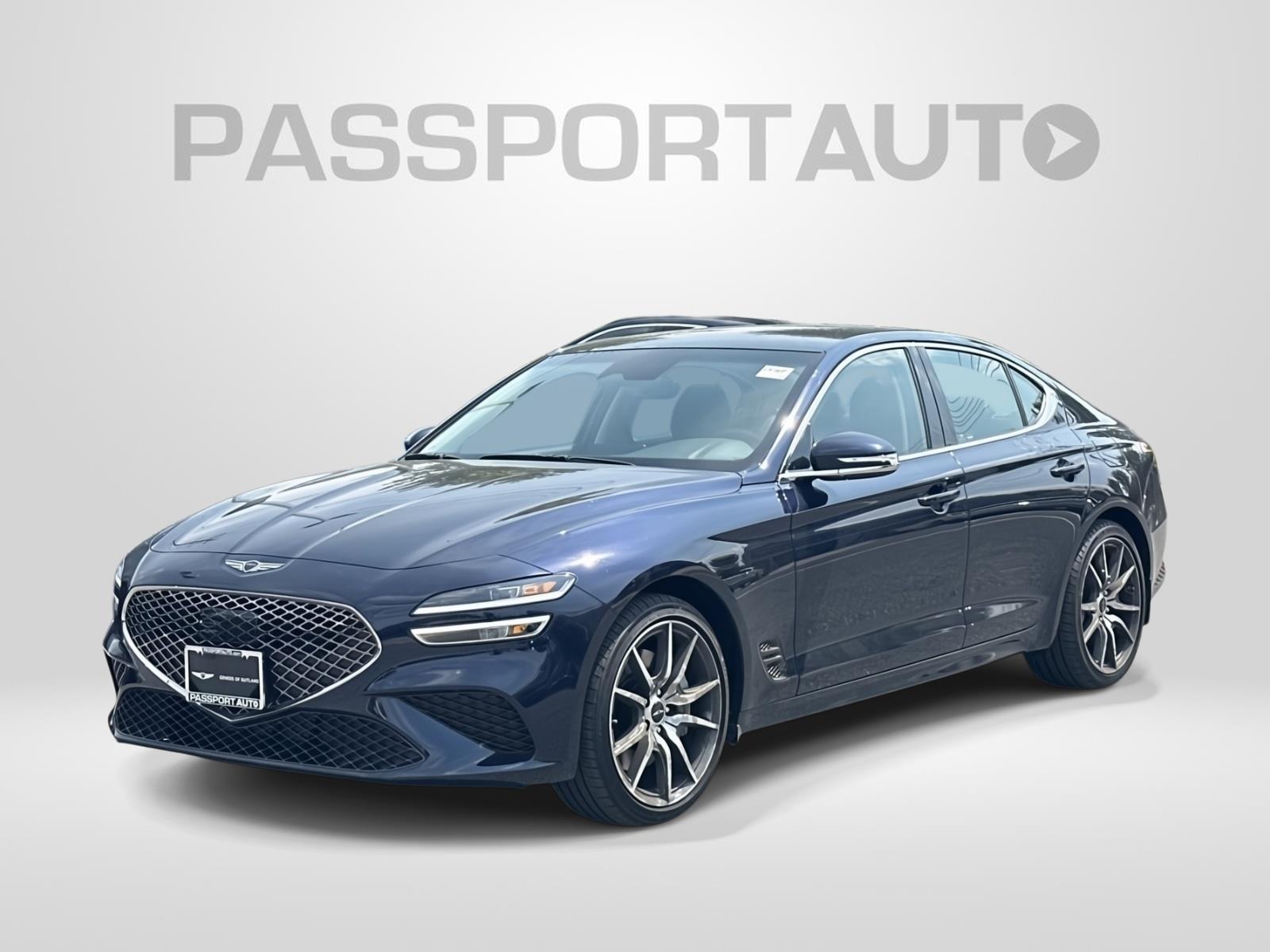 Capri Blue 2026 Genesis G70 Sedan Rear-Wheel Drive Automatic