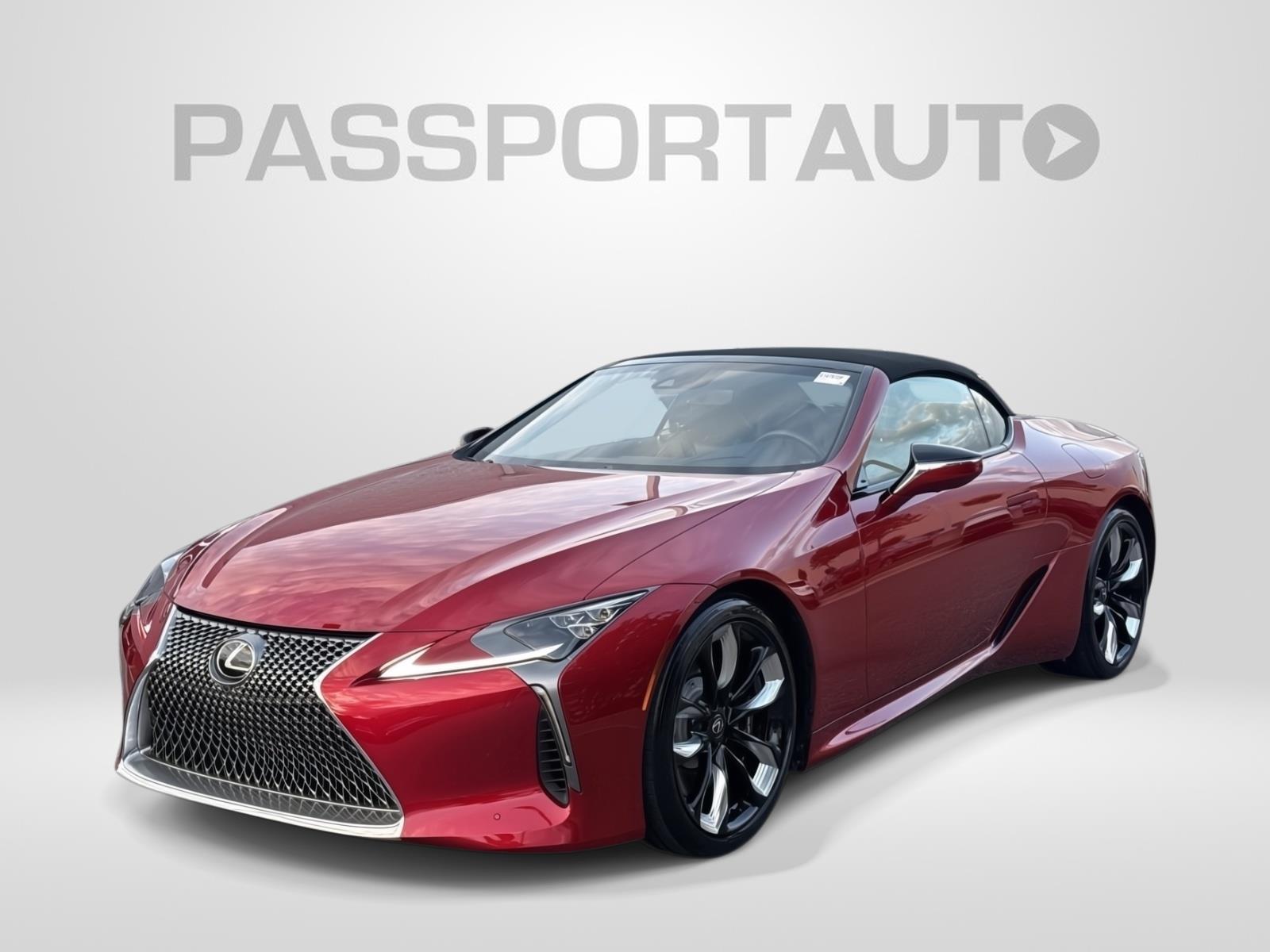 Infrared 2024 Lexus LC Convertible Rear-Wheel Drive Automatic