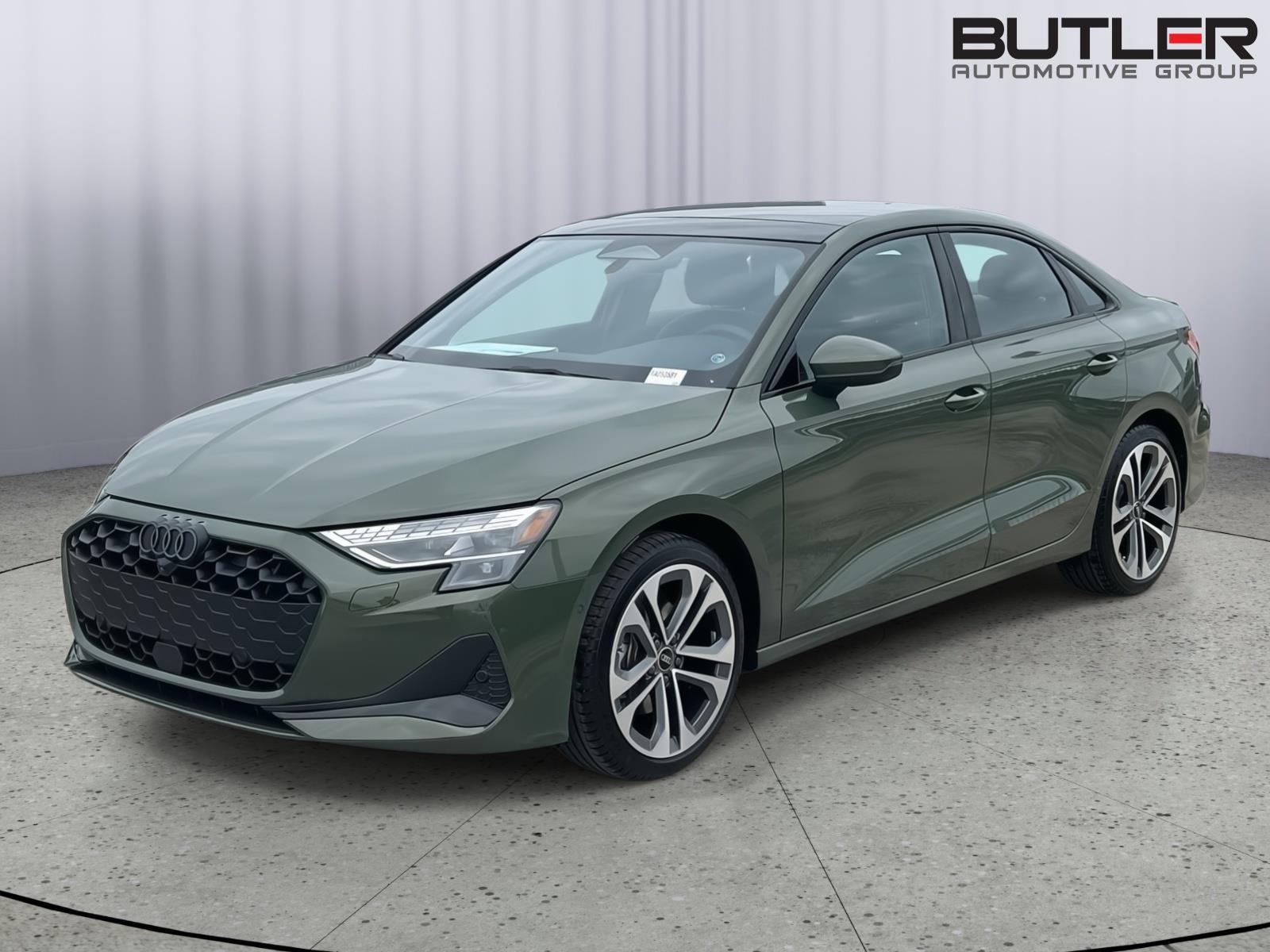 District Green Metallic 2026 Audi A3 quattro Premium Plus 40 TFSI Sedan All-Wheel Drive Automatic