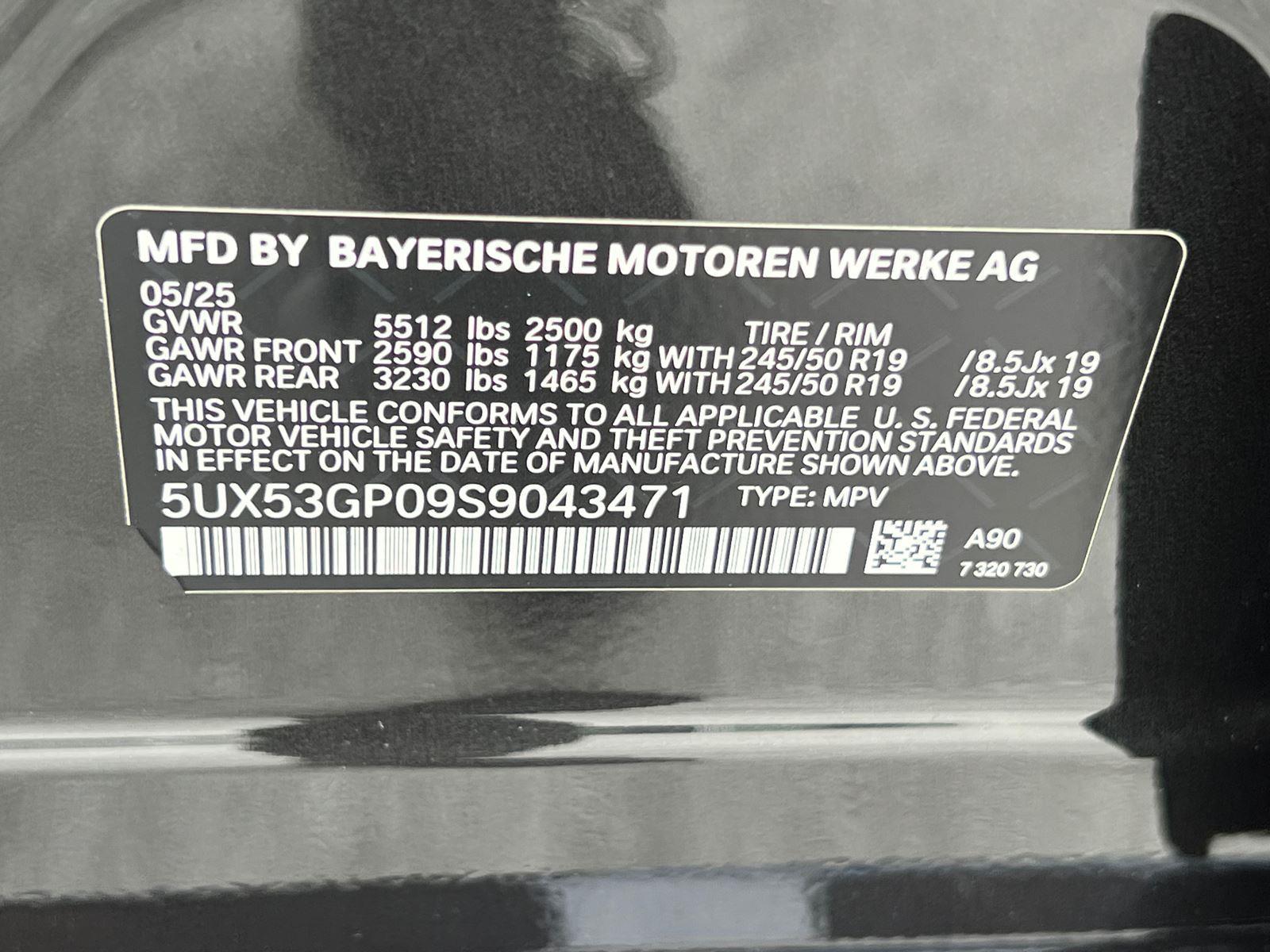Used 2025 BMW X3 Sedan