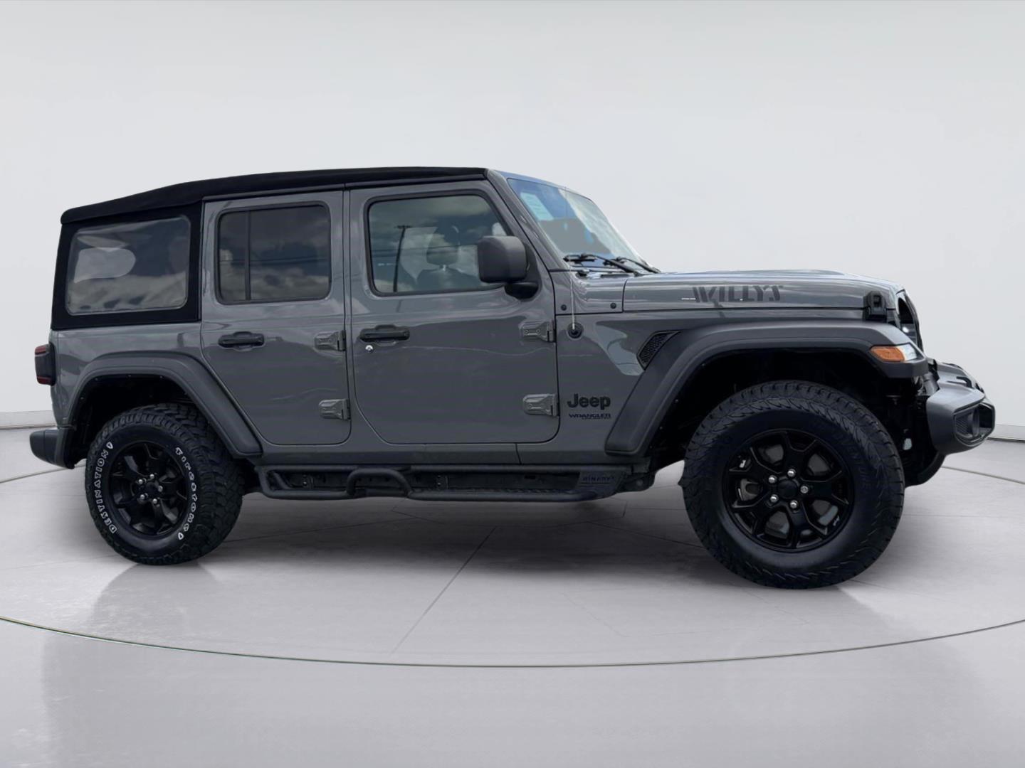Sting-Gray Clearcoat 2022 Jeep Wrangler SUV / Crossover Four-Wheel Drive 8-Speed Automatic