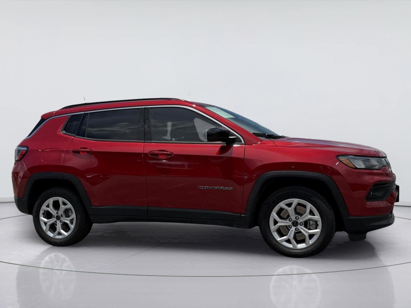 Red Hot Pearlcoat 2025 Jeep Compass SUV / Crossover Four-Wheel Drive 8-Speed Automatic