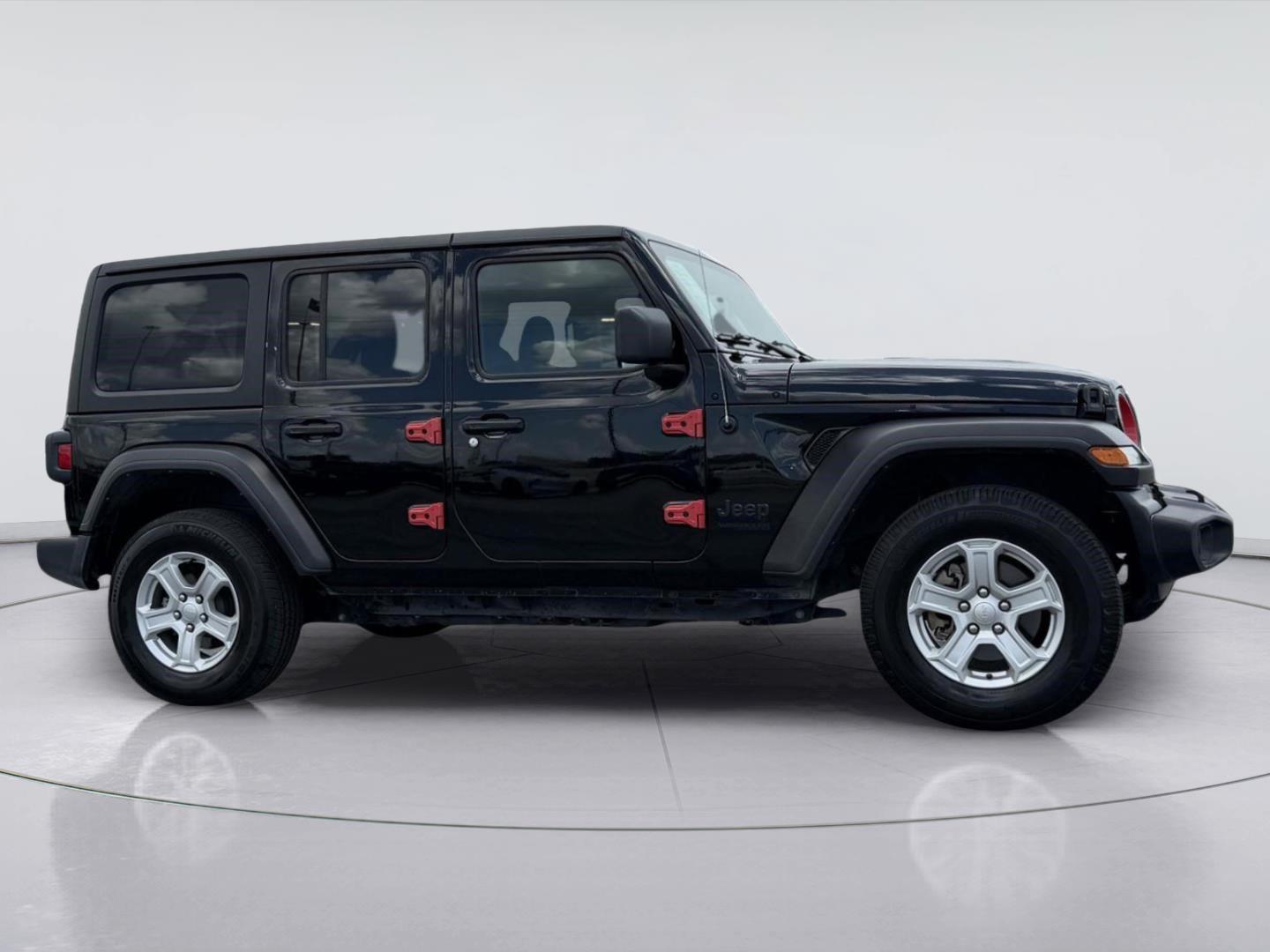 Black Clearcoat 2022 Jeep Wrangler SUV / Crossover Four-Wheel Drive 8-Speed Automatic