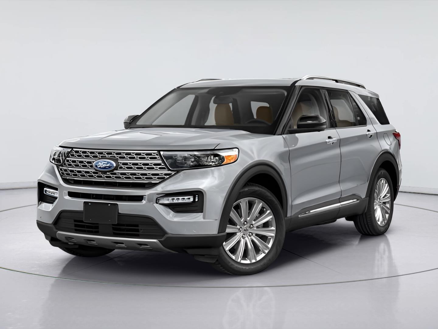 Rapid Red Metallic Tinted Clearcoat 2021 Ford Explorer SUV / Crossover Rear-Wheel Drive Automatic