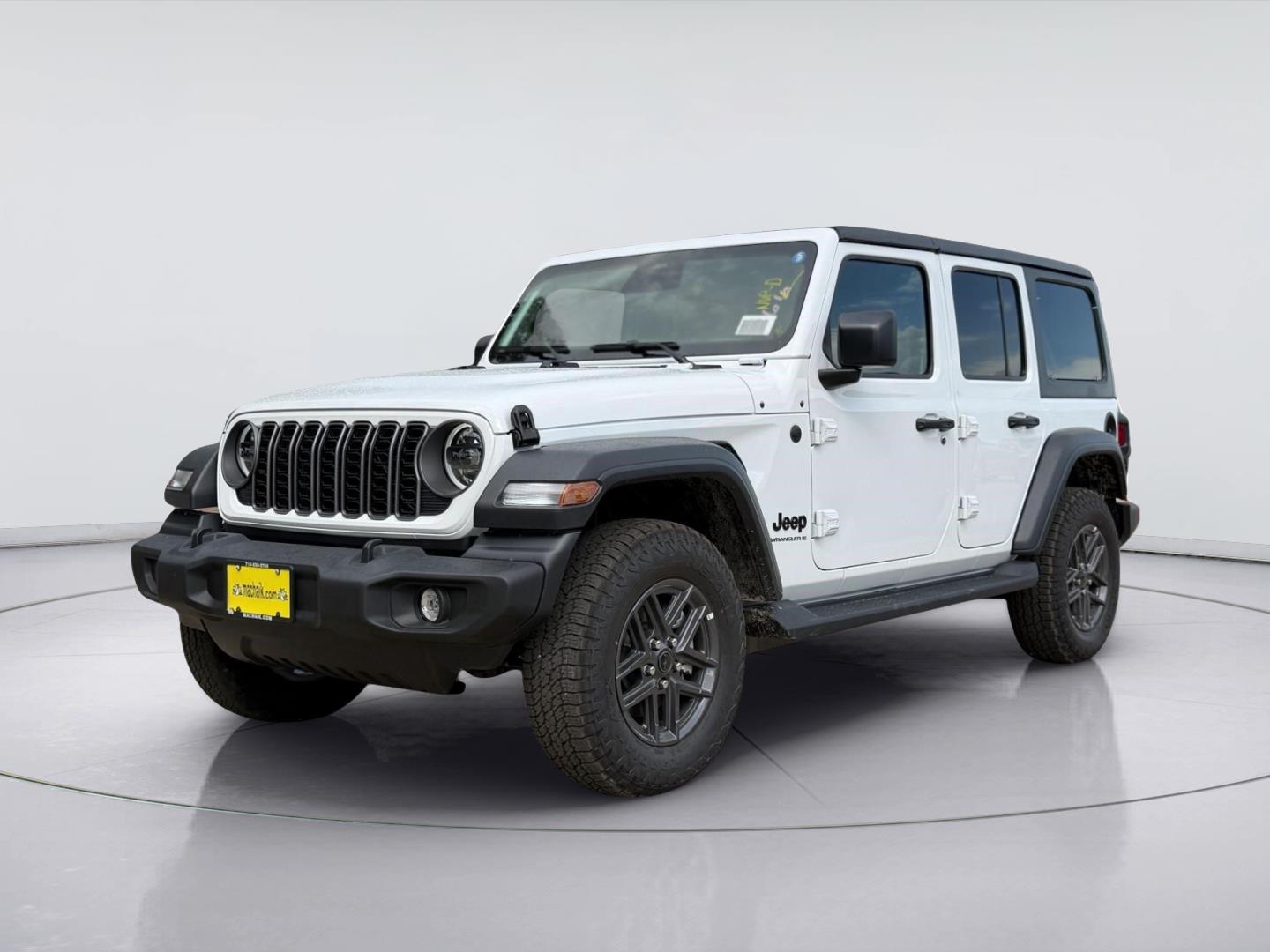 Bright White Clearcoat 2026 Jeep Wrangler SUV / Crossover Four-Wheel Drive 8-Speed Automatic