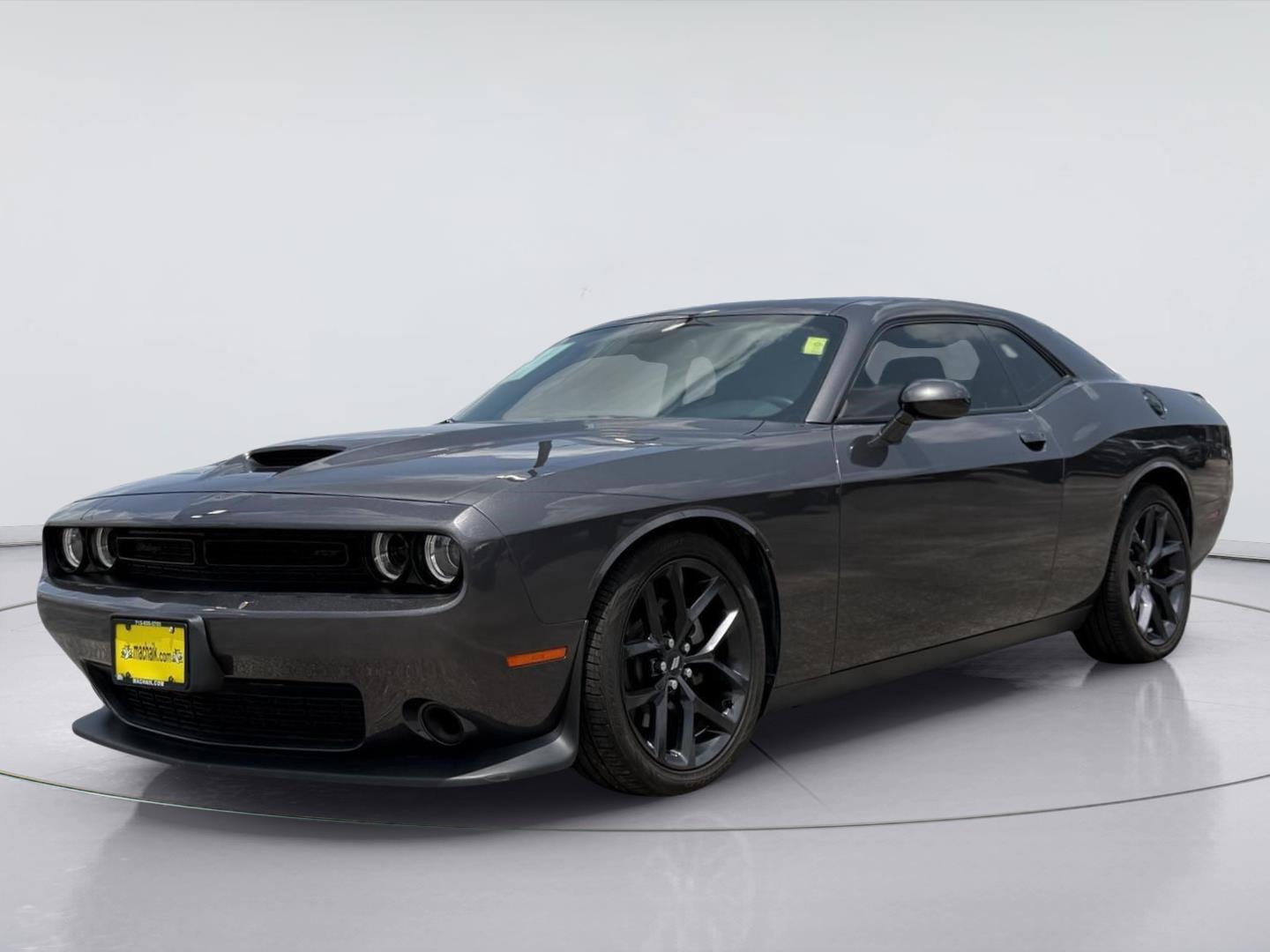 Gray (Granite Pearlcoat) 2023 Dodge Challenger Coupe Rear-Wheel Drive 8-Speed Automatic