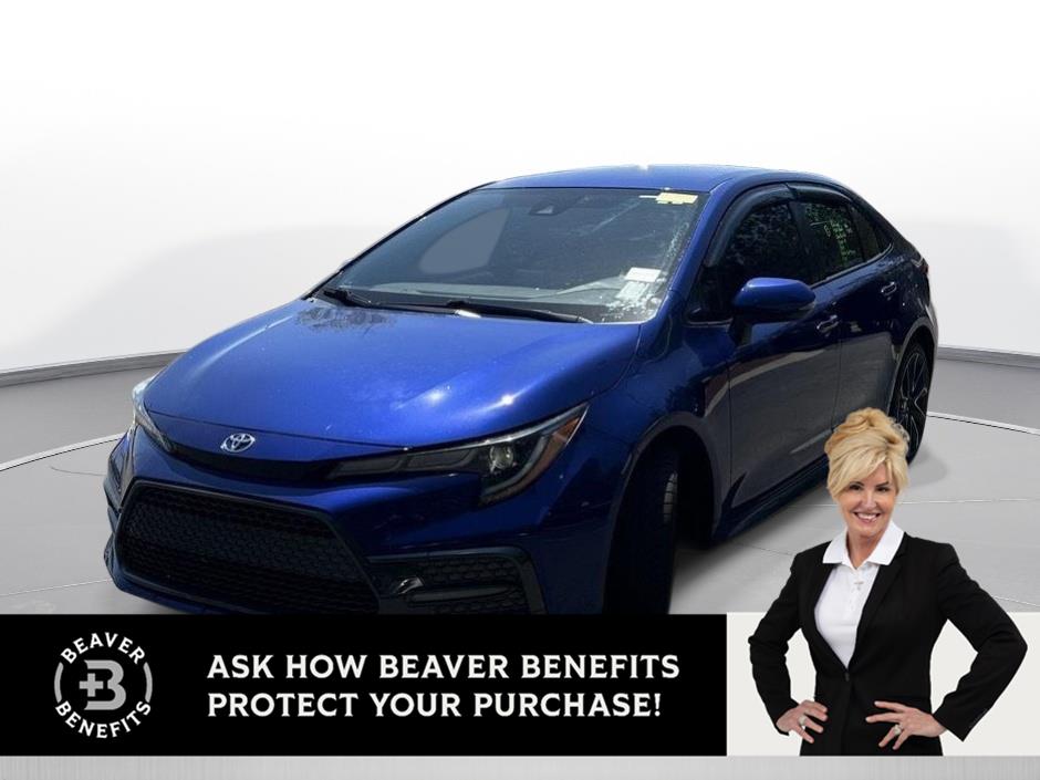 Blue Crush Metallic 2021 Toyota Corolla SE FWD Sedan Front-Wheel Drive Continuously Variable Transmission