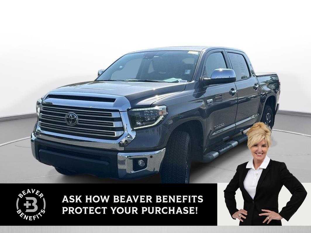 Magnetic Gray Metallic 2020 Toyota Tundra Limited CrewMax 4WD Pickup Truck Four-Wheel Drive 6-Speed Automatic