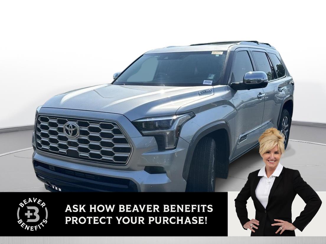 Celestial Silver Metallic 2025 Toyota Sequoia 1794 Edition 4WD SUV / Crossover Four-Wheel Drive Automatic