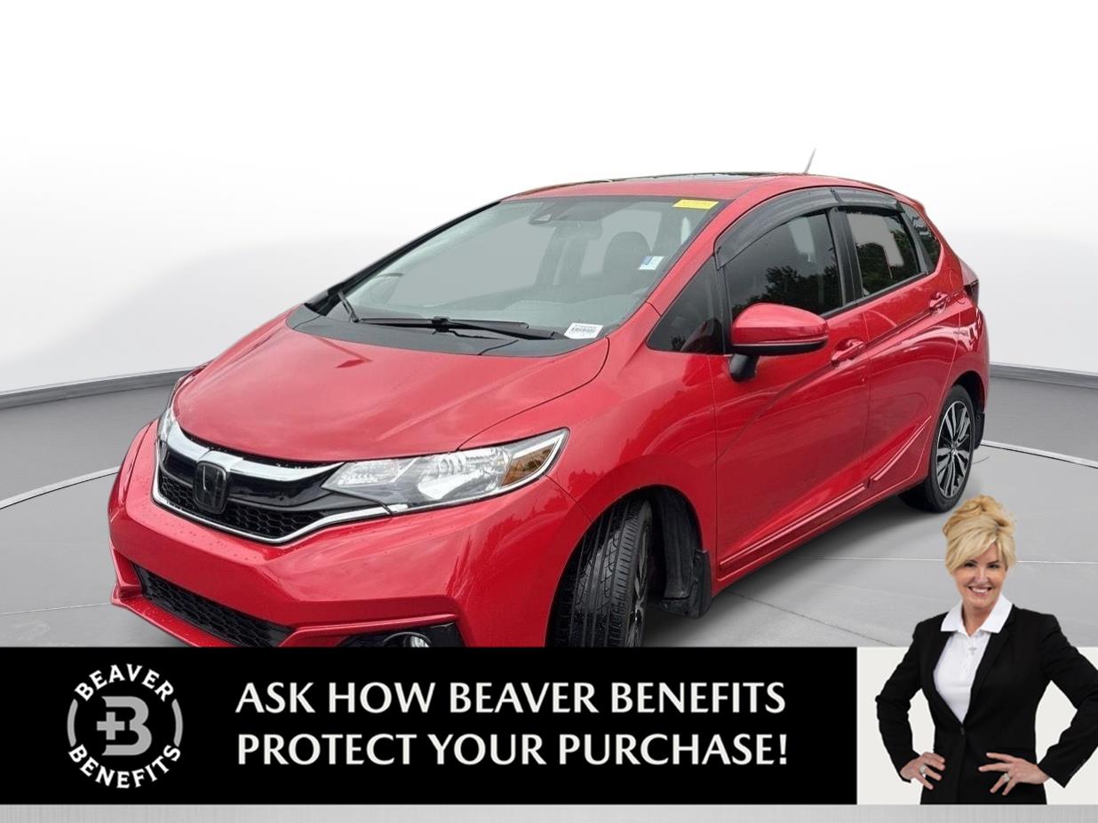Milano Red 2019 Honda Fit EX FWD Hatchback Front-Wheel Drive Continuously Variable Transmission