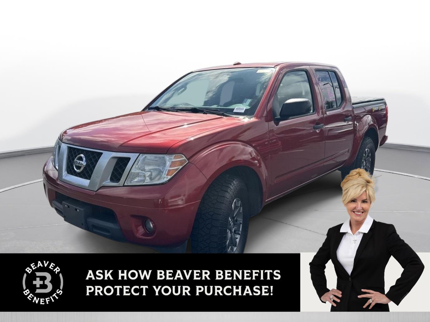 Lava Red 2017 Nissan Frontier Desert Runner Crew Cab Pickup Truck 4X2 Automatic