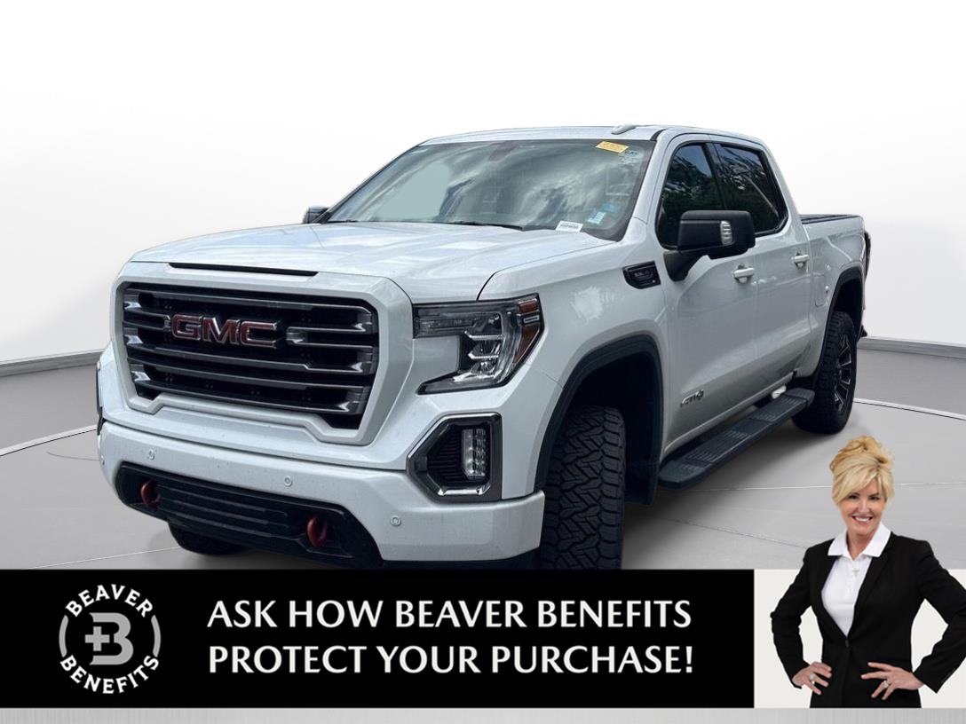 Summit White 2020 GMC Sierra 1500 AT4 Crew Cab 4WD Pickup Truck Four-Wheel Drive Automatic