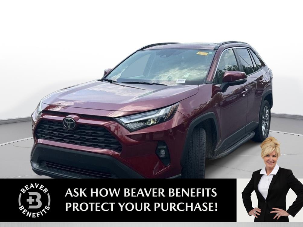 Red (Ruby Flare Pearl) 2025 Toyota RAV4 SUV / Crossover All-Wheel Drive Automatic