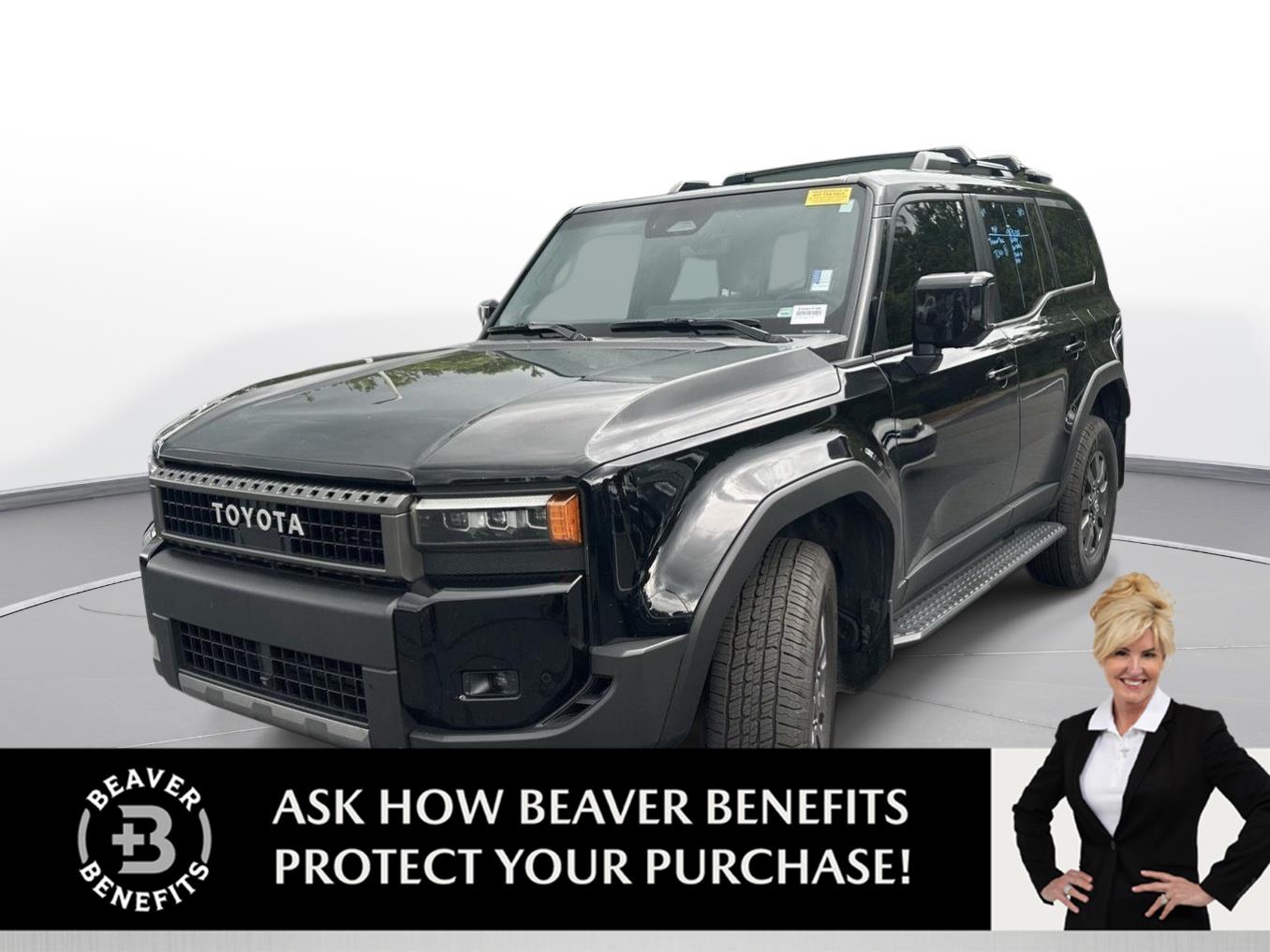 Black 2025 Toyota Land Cruiser SUV / Crossover Four-Wheel Drive 8-Speed Automatic
