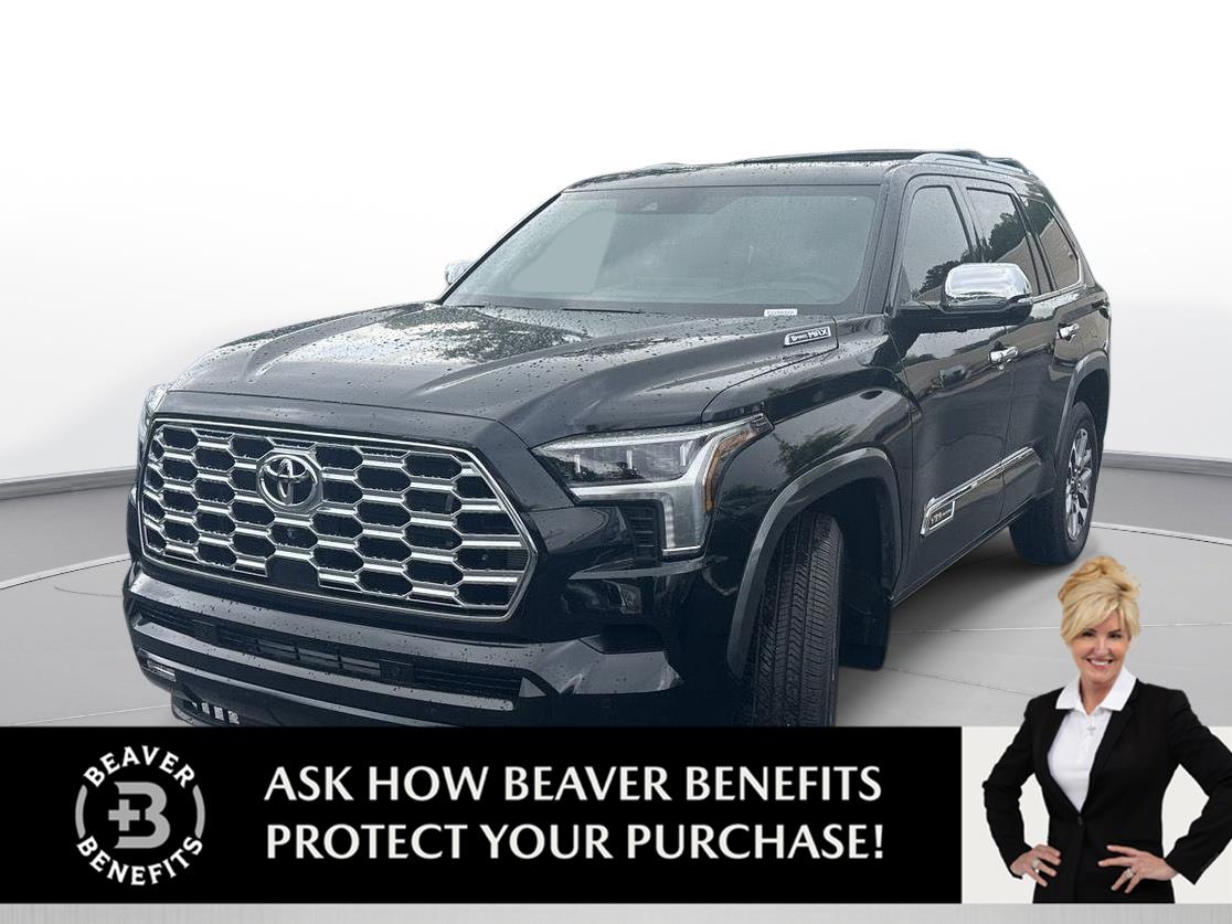 Midnight Black Metallic 2026 Toyota Sequoia SUV / Crossover Four-Wheel Drive Automatic