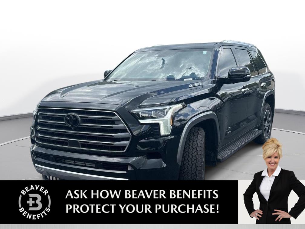 Midnight Black Metallic 2024 Toyota Sequoia SUV / Crossover Four-Wheel Drive Automatic