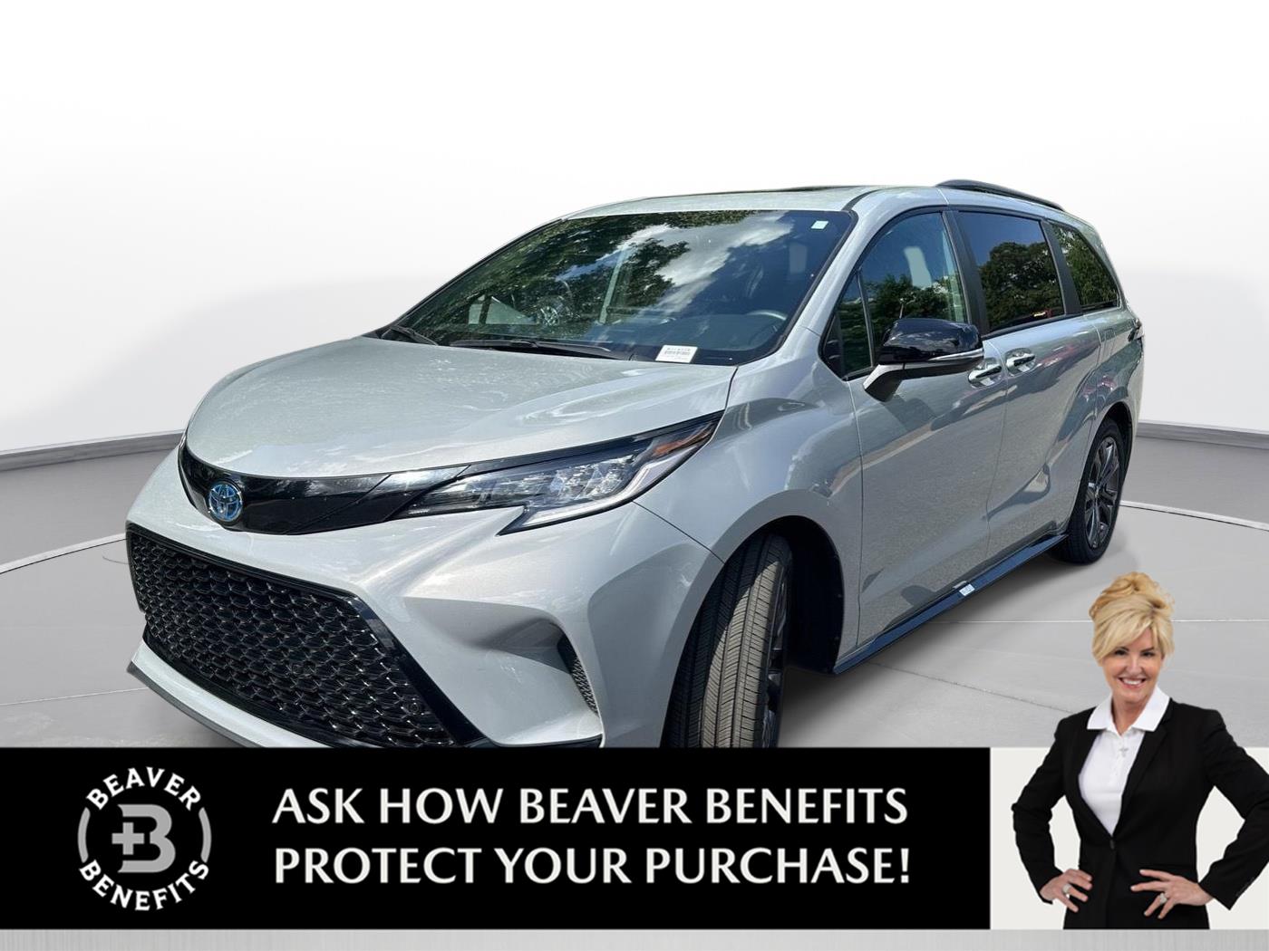 Cement 2025 Toyota Sienna Minivan Front-Wheel Drive Continuously Variable Transmission