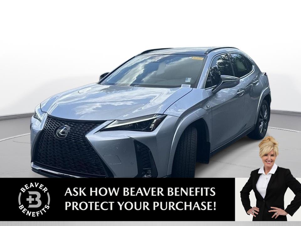 Black (Iridium w/ Obsidian Roof) 2024 Lexus UX Hybrid SUV / Crossover Front-Wheel Drive Continuously Variable Transmission