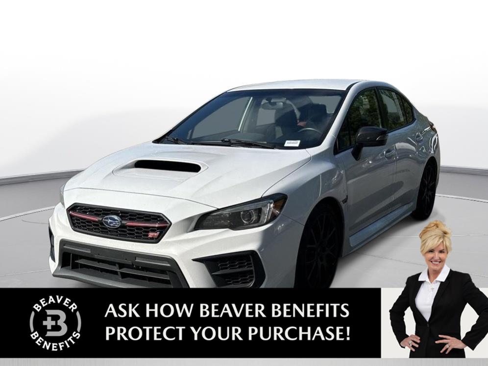 Crystal White Pearl 2020 Subaru WRX STI Sedan All-Wheel Drive Manual