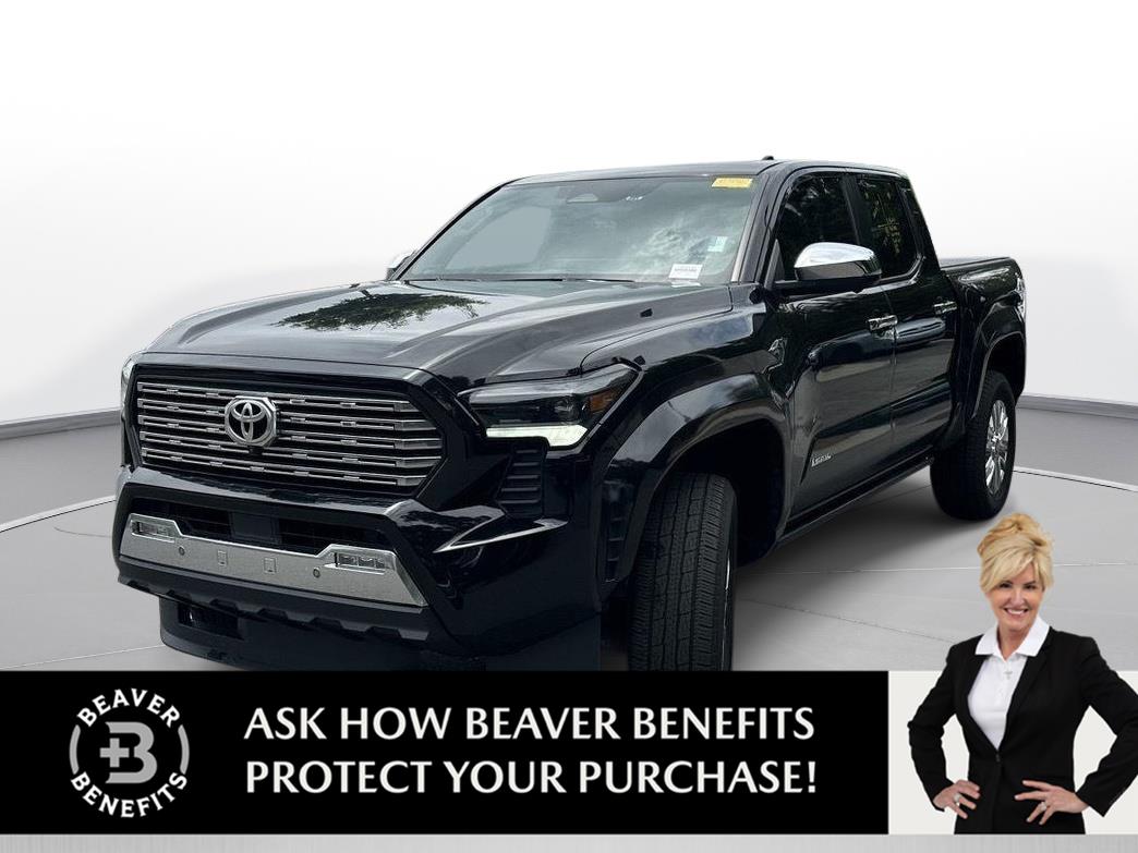 Black 2024 Toyota Tacoma Pickup Truck Four-Wheel Drive Automatic