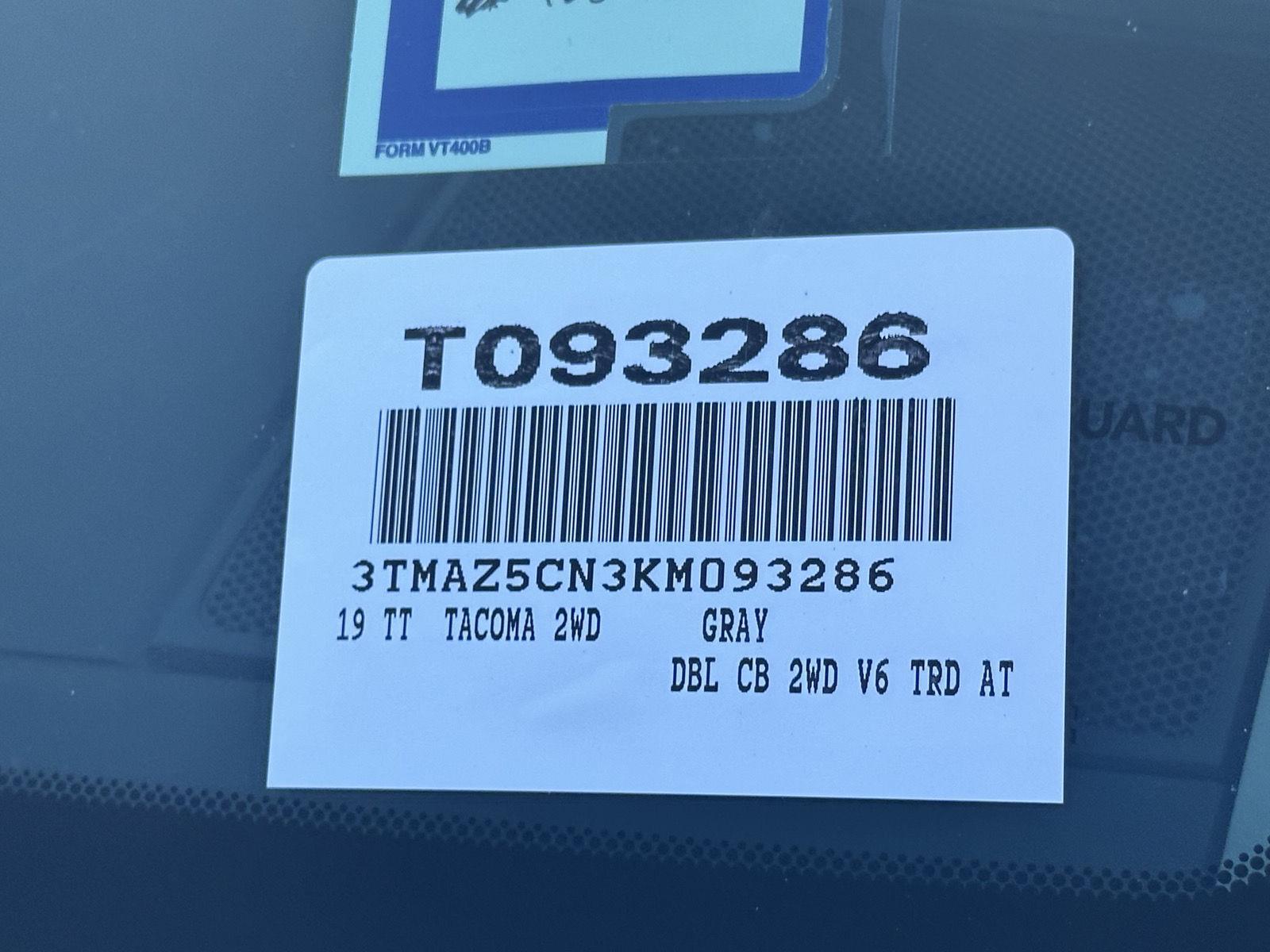 Used 2019 Magnetic Gray Metallic Toyota SR5 image 14