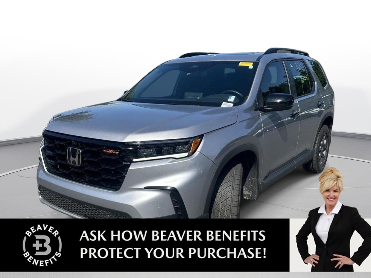 Lunar Silver Metallic 2025 Honda Pilot SUV / Crossover All-Wheel Drive Automatic