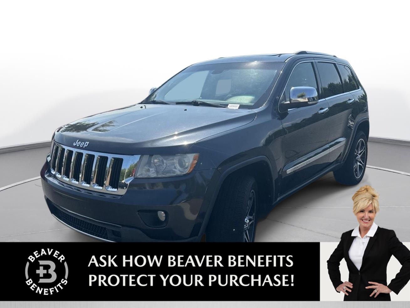 Gray (Maximum Steel Metallic) 2013 Jeep Grand Cherokee SUV / Crossover 4X2 5-Speed Automatic