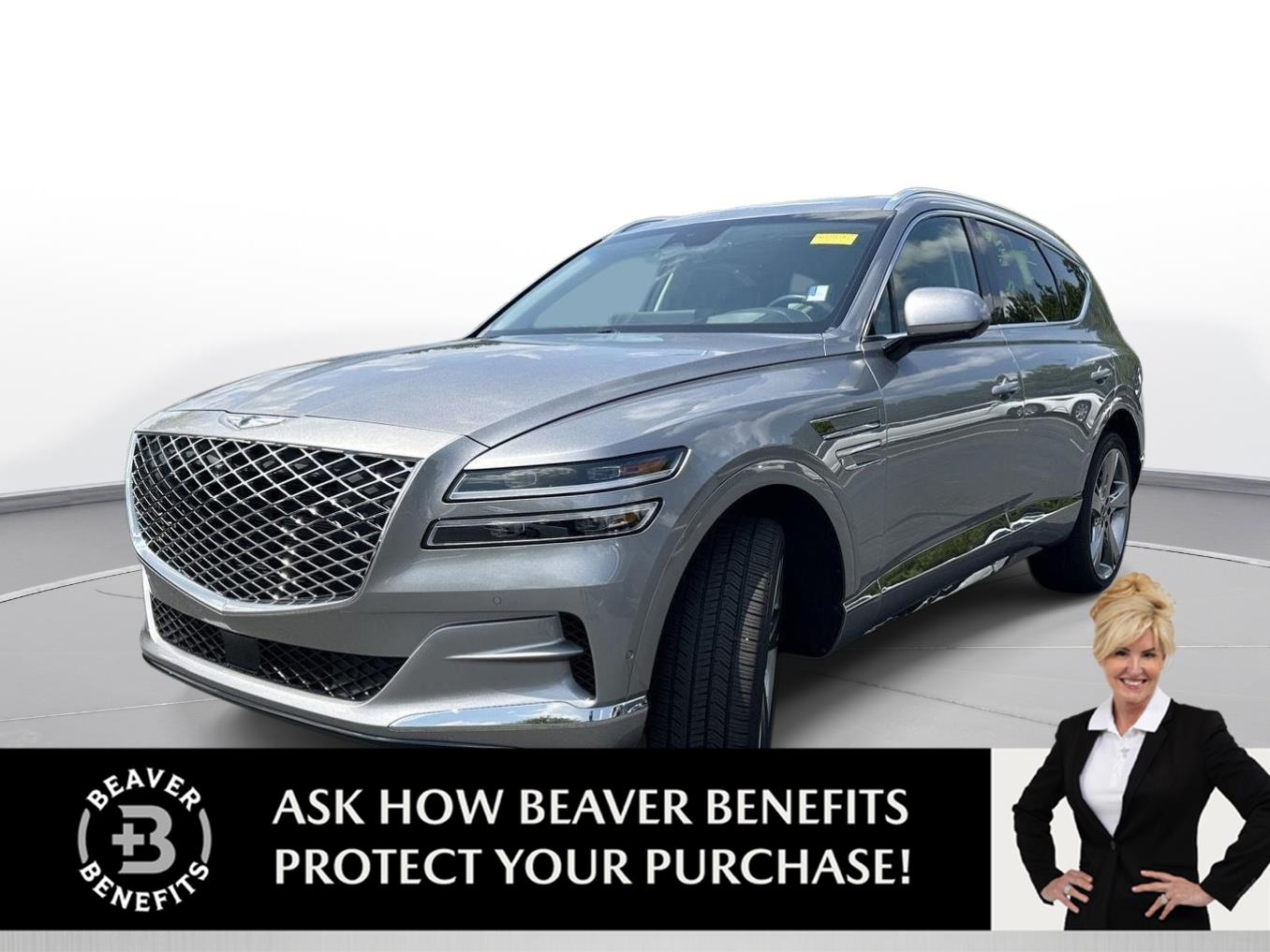 Savile Silver 2022 Genesis GV80 SUV / Crossover All-Wheel Drive Automatic