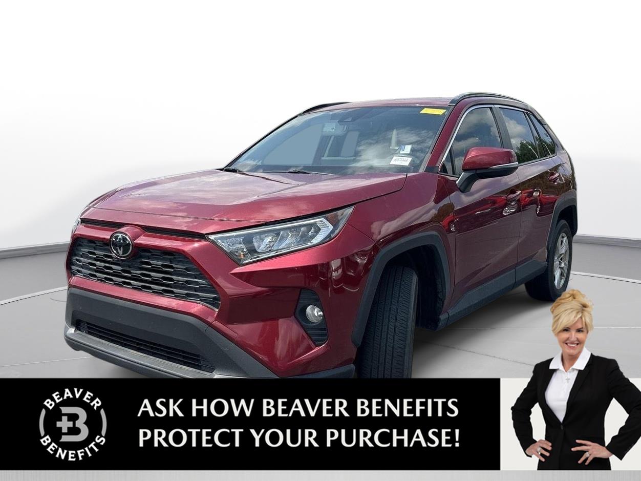 Red (Ruby Flare Pearl) 2019 Toyota RAV4 SUV / Crossover Front-Wheel Drive Automatic