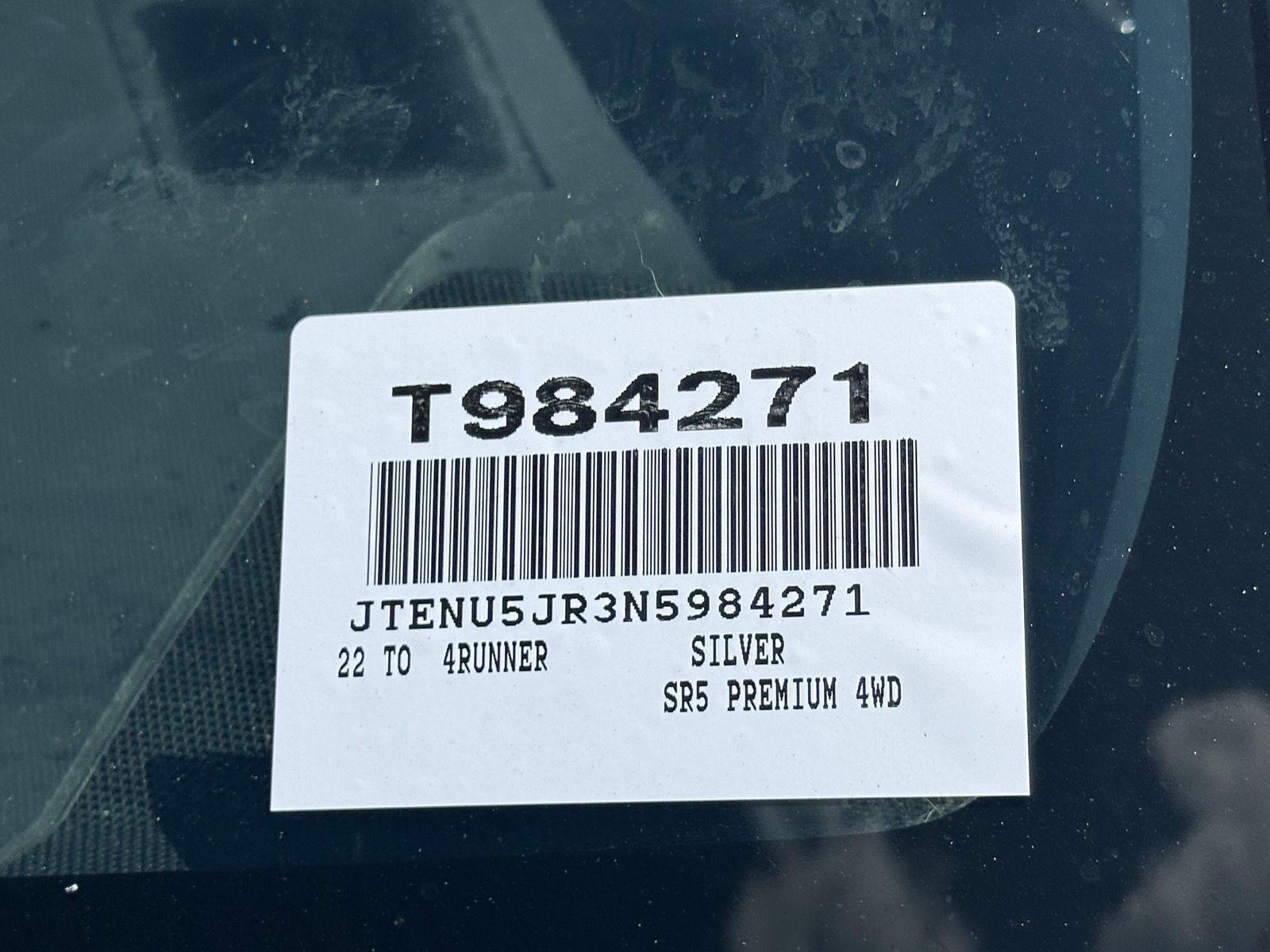 2022 Toyota 4Runner SR5 Premium photo 13