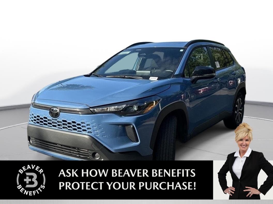 Cavalry Blue 2026 Toyota Corolla Cross Hybrid SUV / Crossover All-Wheel Drive Continuously Variable Transmission